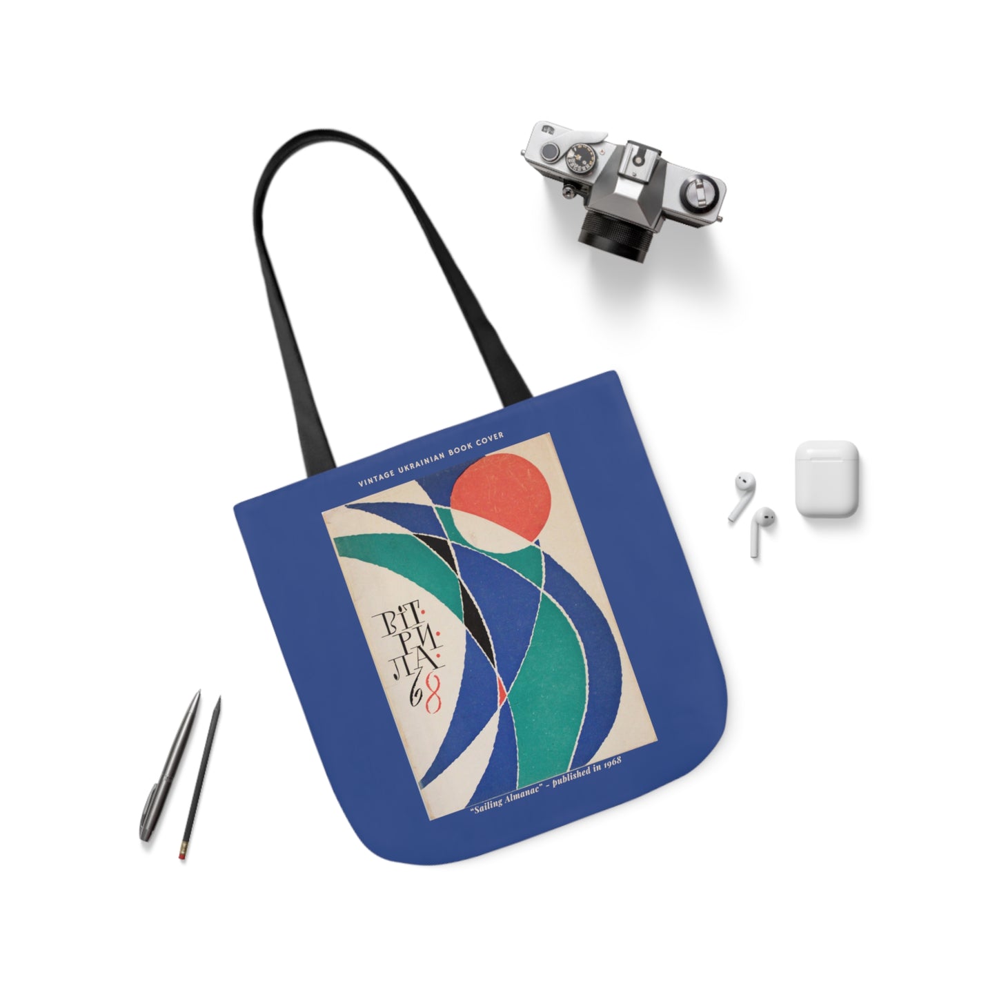 Vintage Sailing Almanac Design Tote Bag
