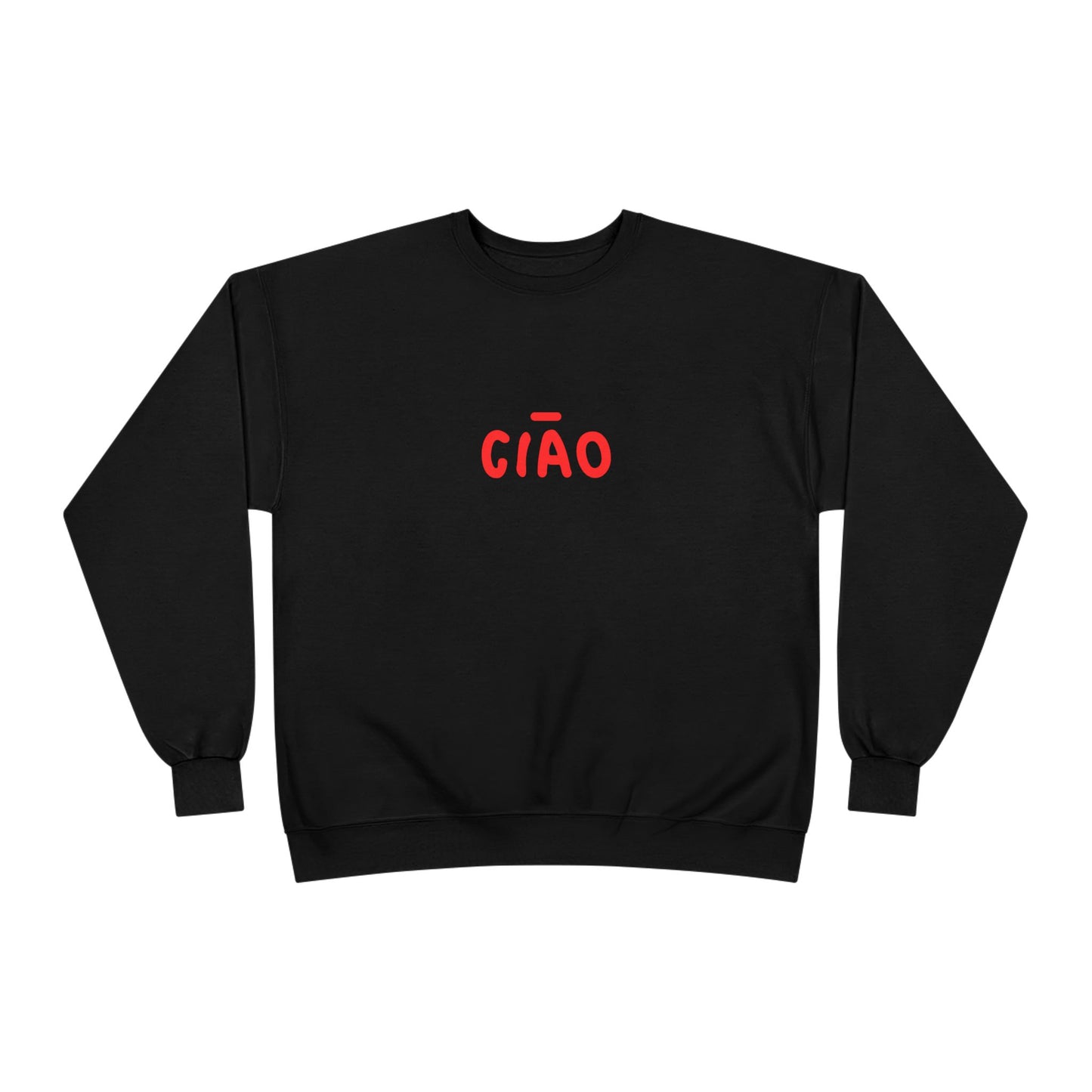Playful CIAO Crewneck Sweatshirt, Ladies Loungewear