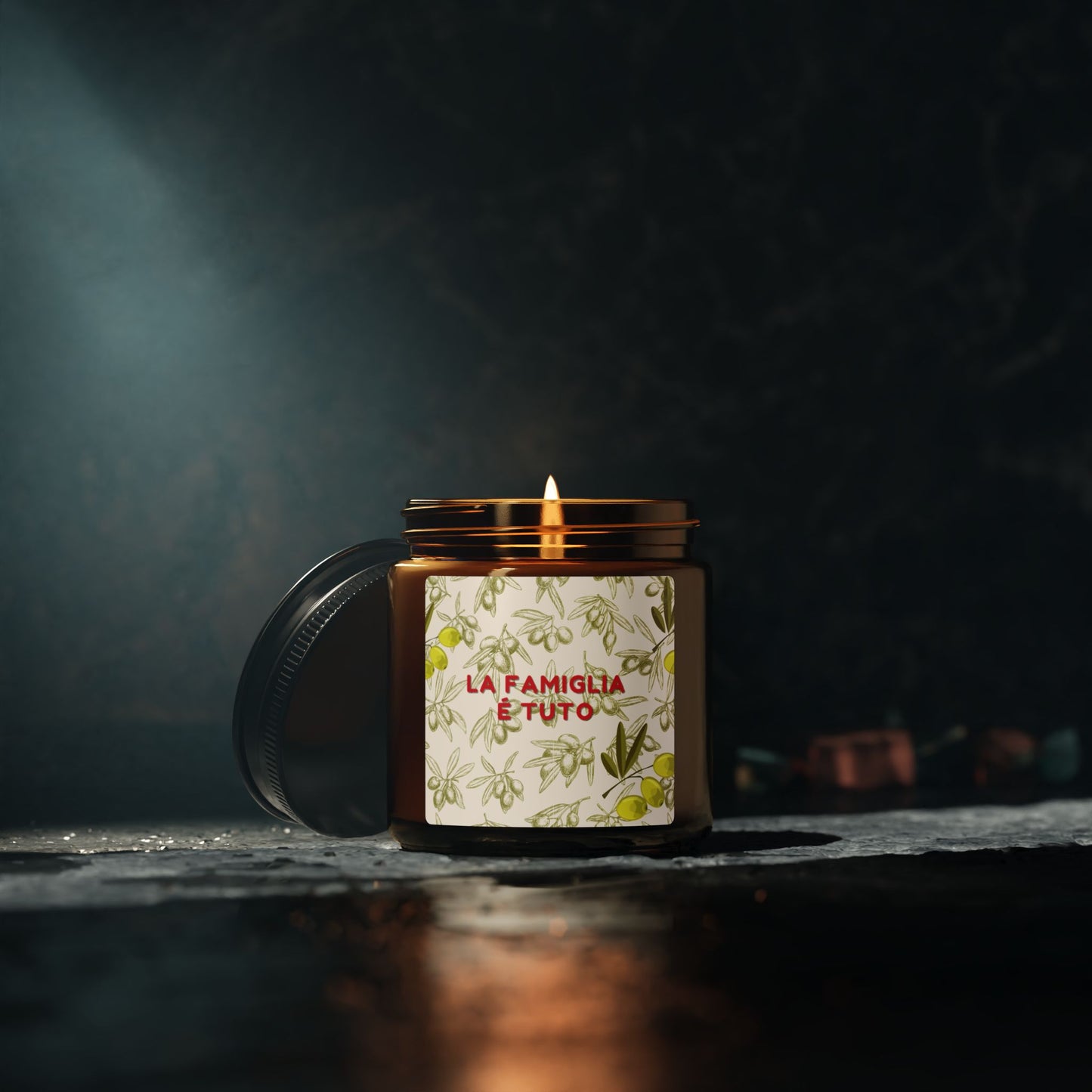 Amber Jar Soy Candle, La famiglia e tuto