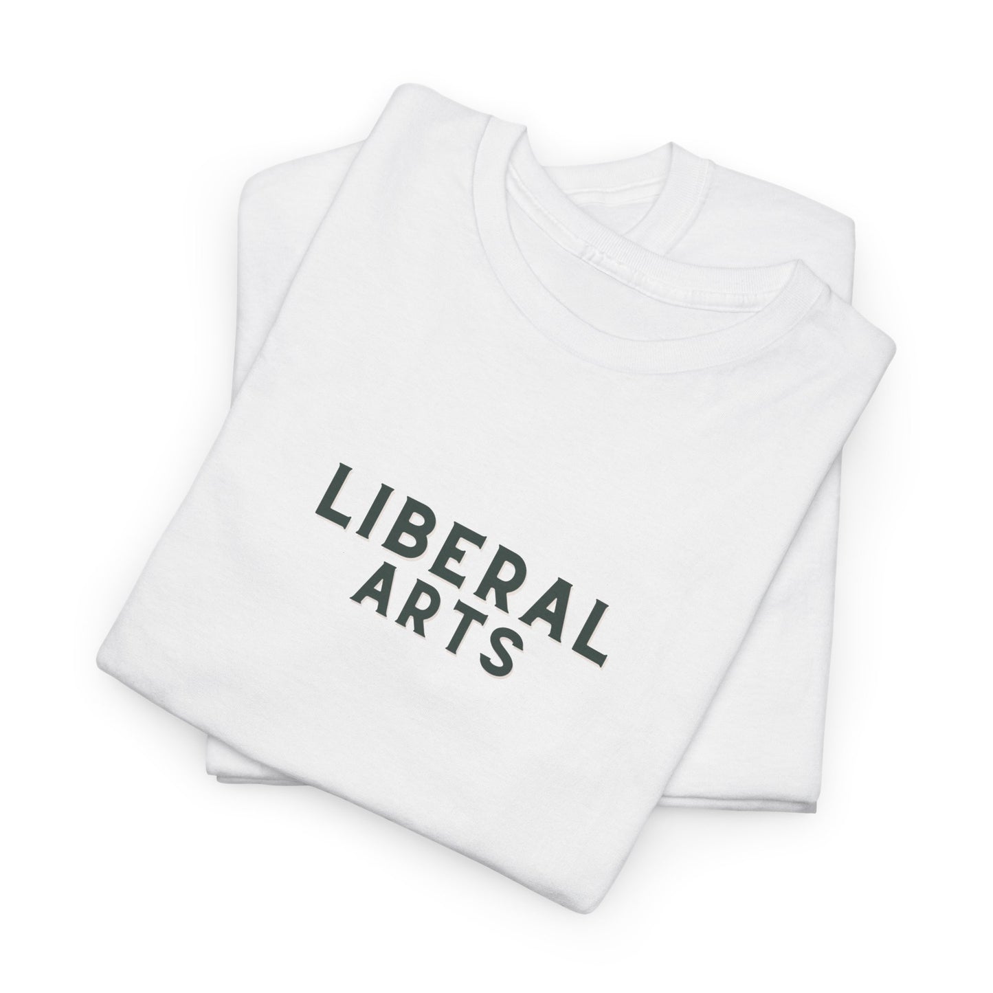LIBERAL ARTS Unisex Heavy Cotton Tee, College Life