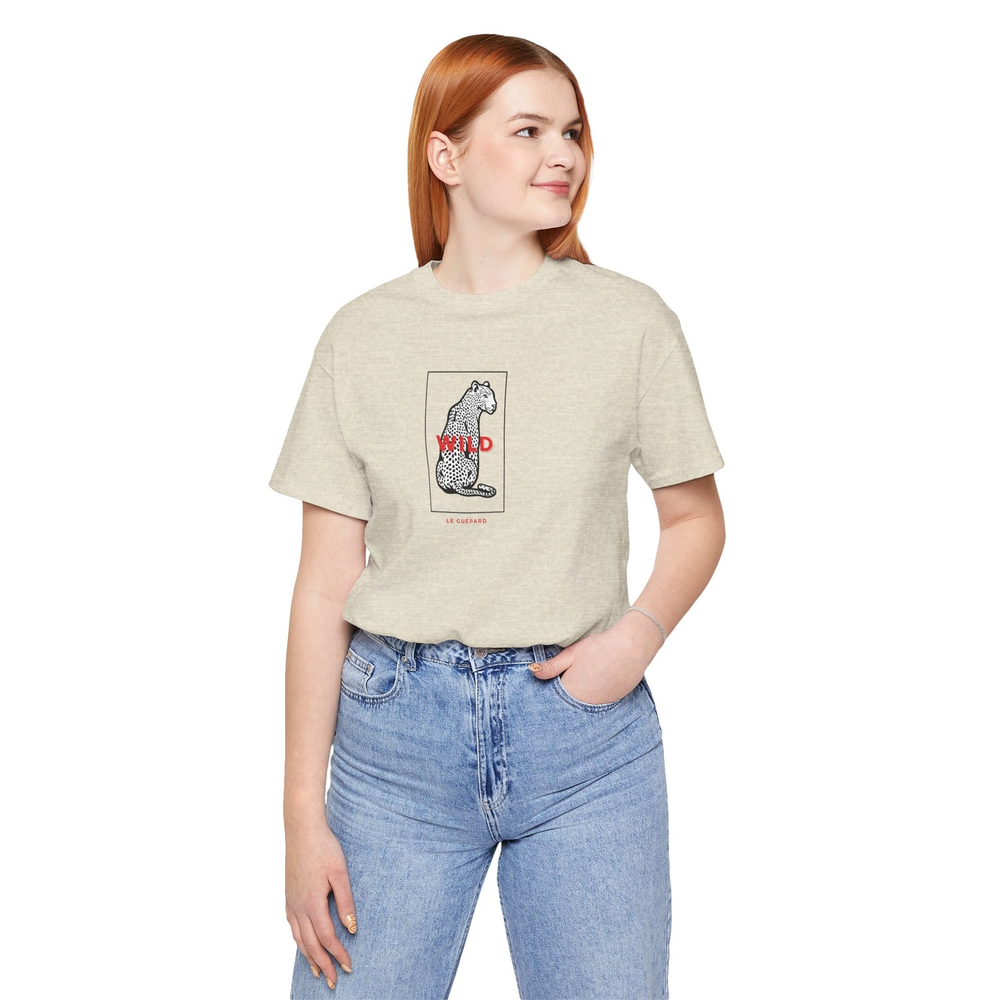 WILD Cheetah Tshirt | Le Guepard Classic Tee