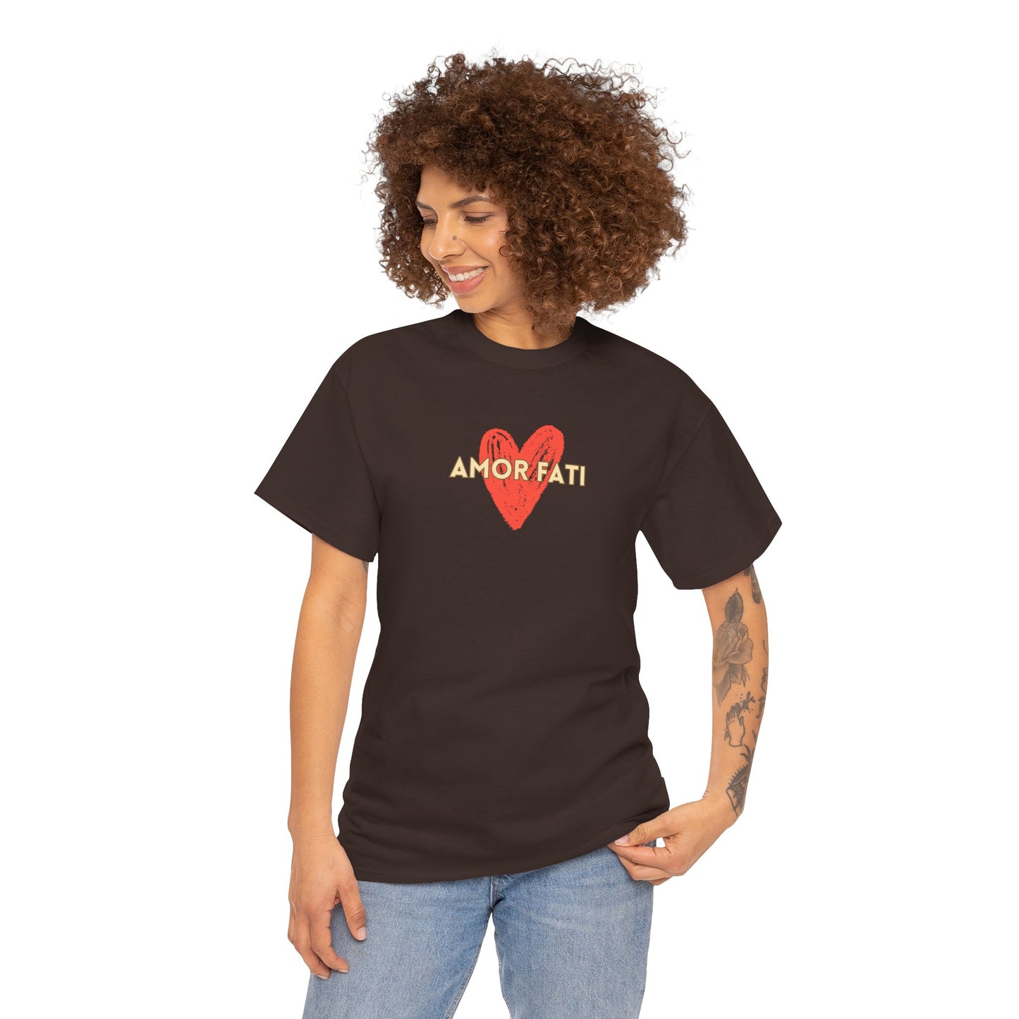 Amor Fati Unisex T-Shirt, Heavy Cotton Tee