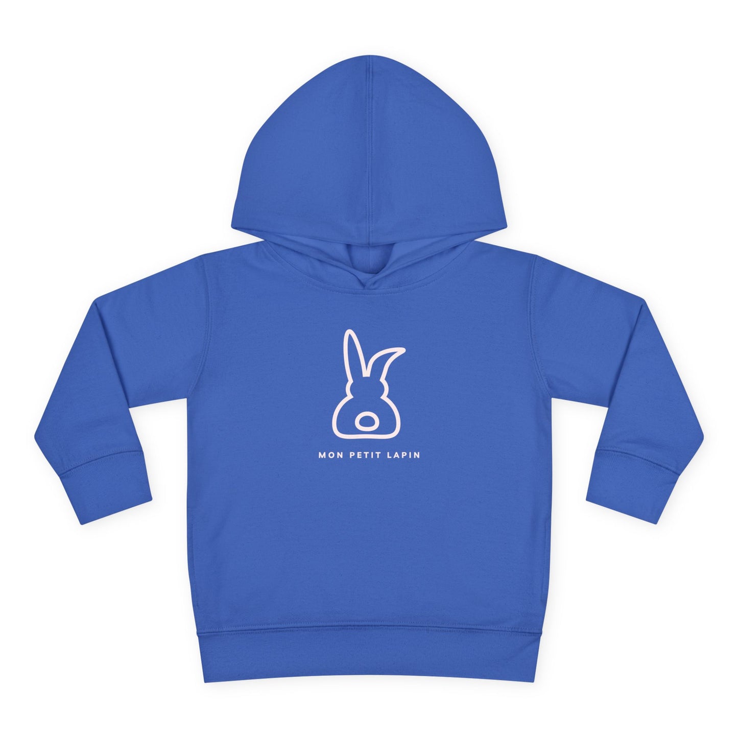 Mon Petit Lapin - Cute Toddler Fleece Hoodie Pullover