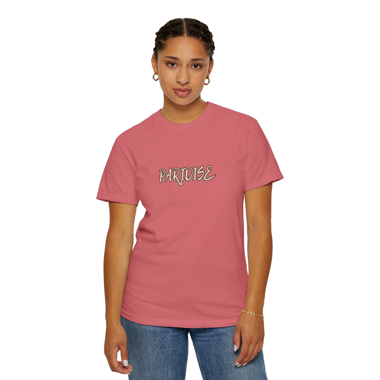 PARADISE Unisex Garment-Dyed T-Shirt, Cool Graphic T-Shirt