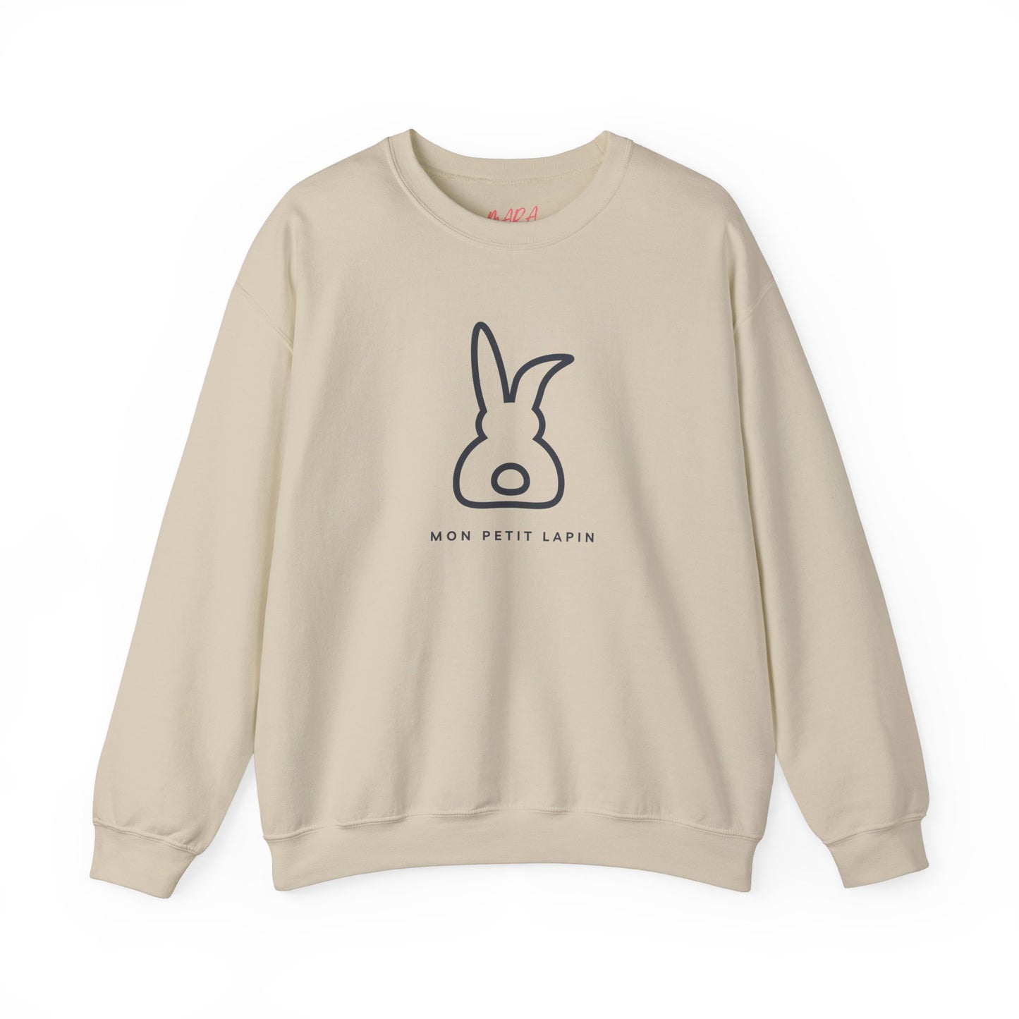 Cute Bunny Sweatshirt, Mon Petit Lapin