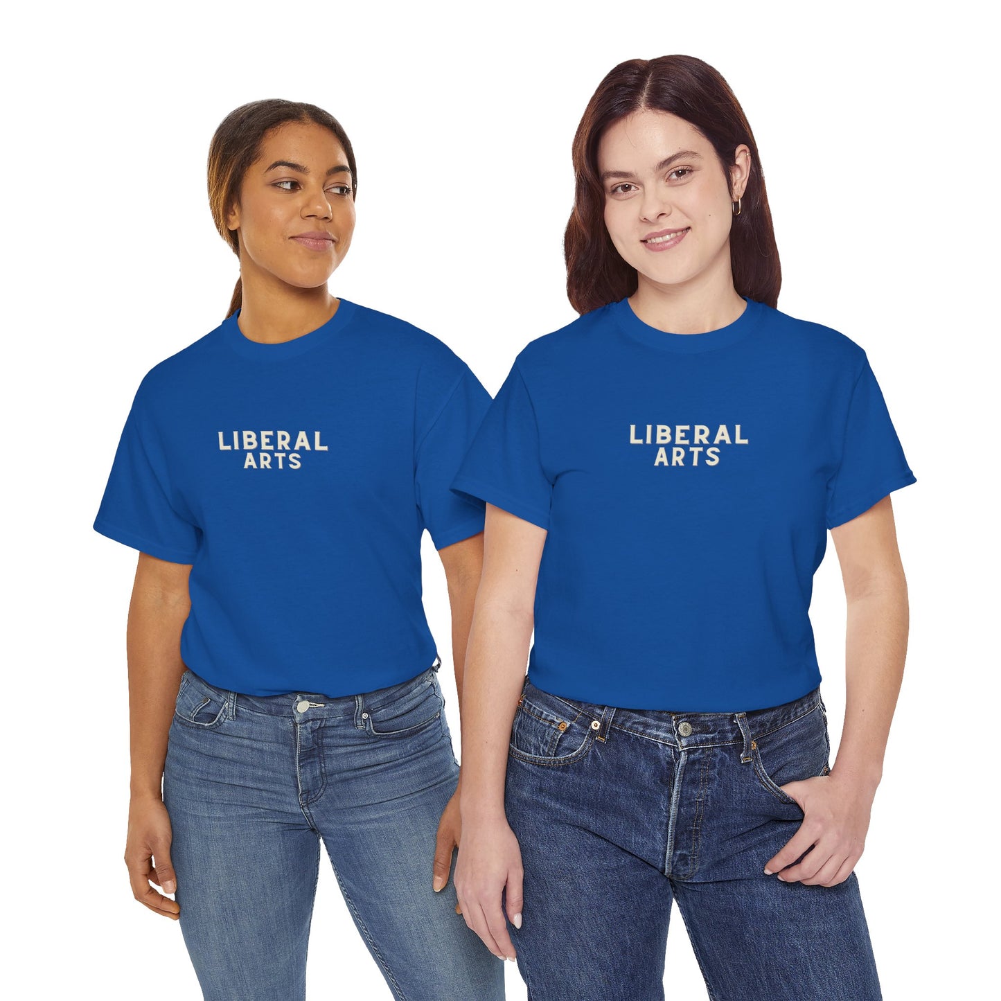 LIBERAL ARTS Unisex Heavy Cotton Tee, College Life