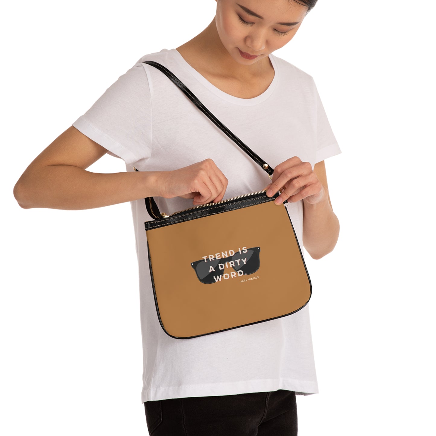 Anna Wintour Quote Small Bag