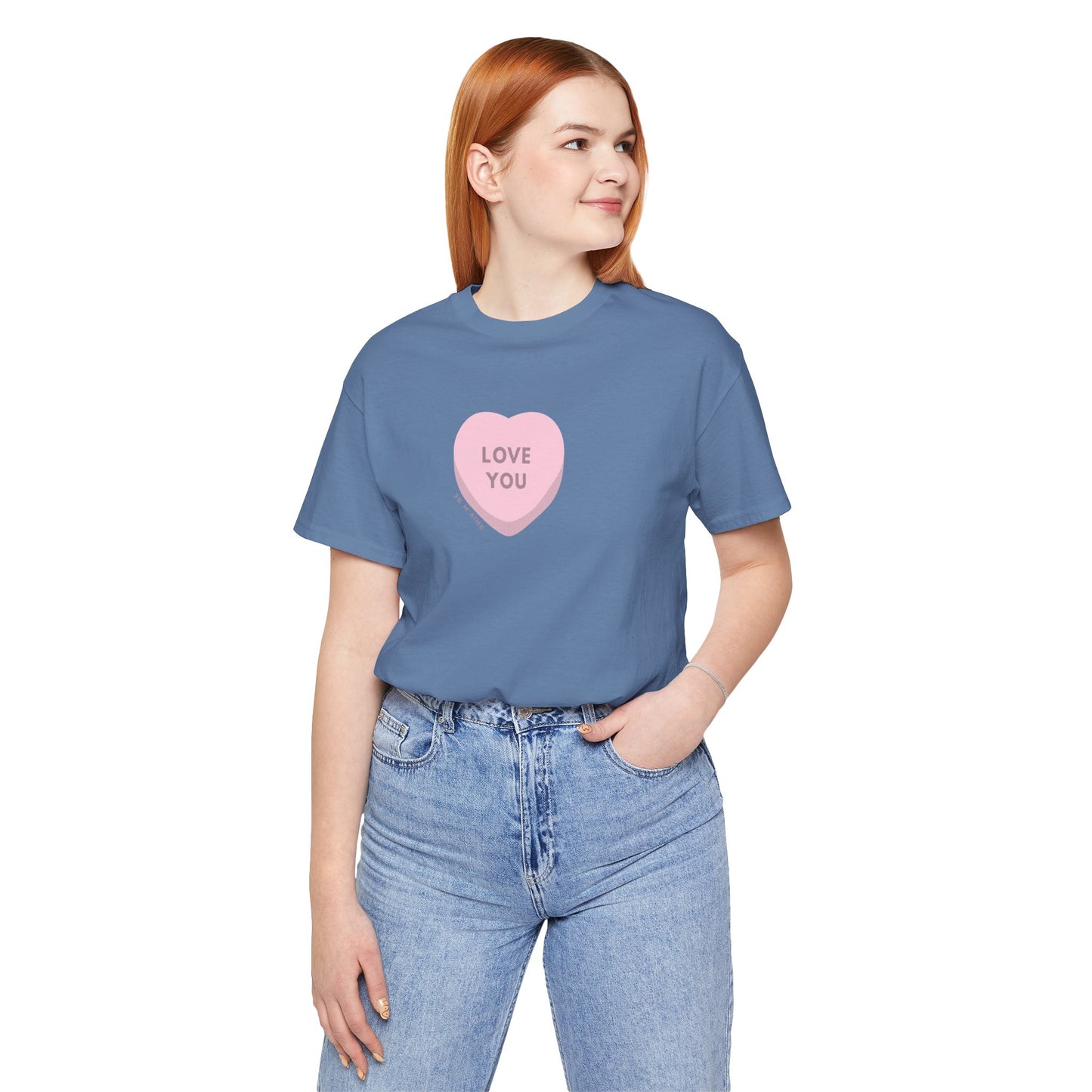 Self-Love Message Ladies Tee, "Je m'aime" I Love Myself