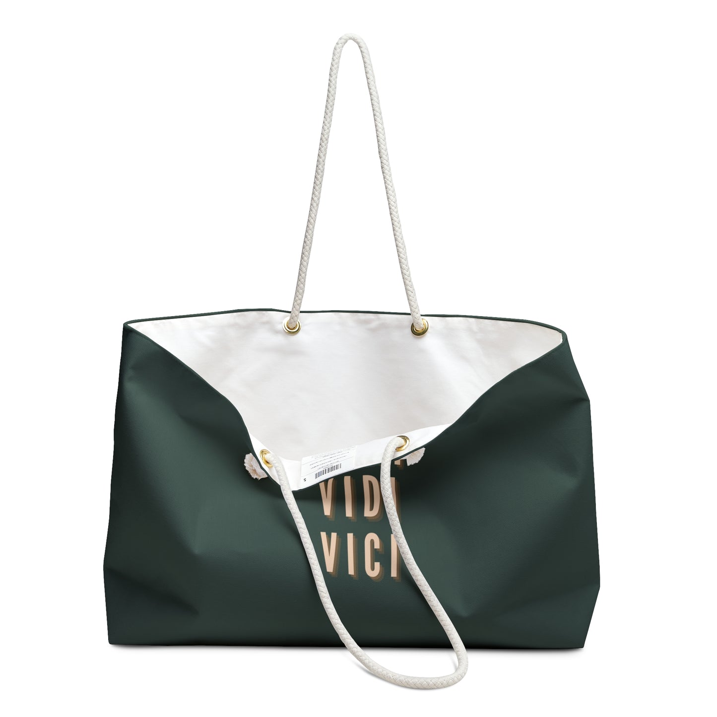 Veni, Vidi, Vici Dark Green Weekender Bag