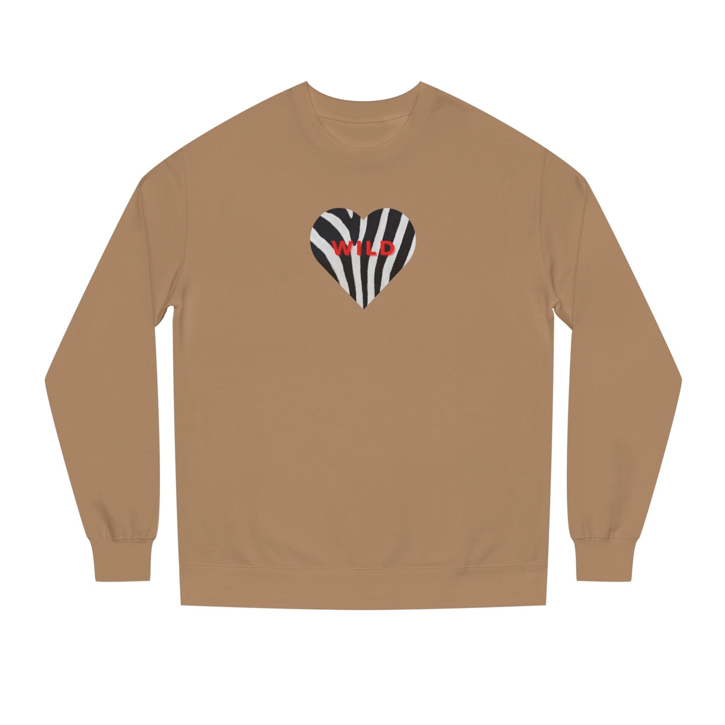 WILD Heart ZEBRA Sweatshirt