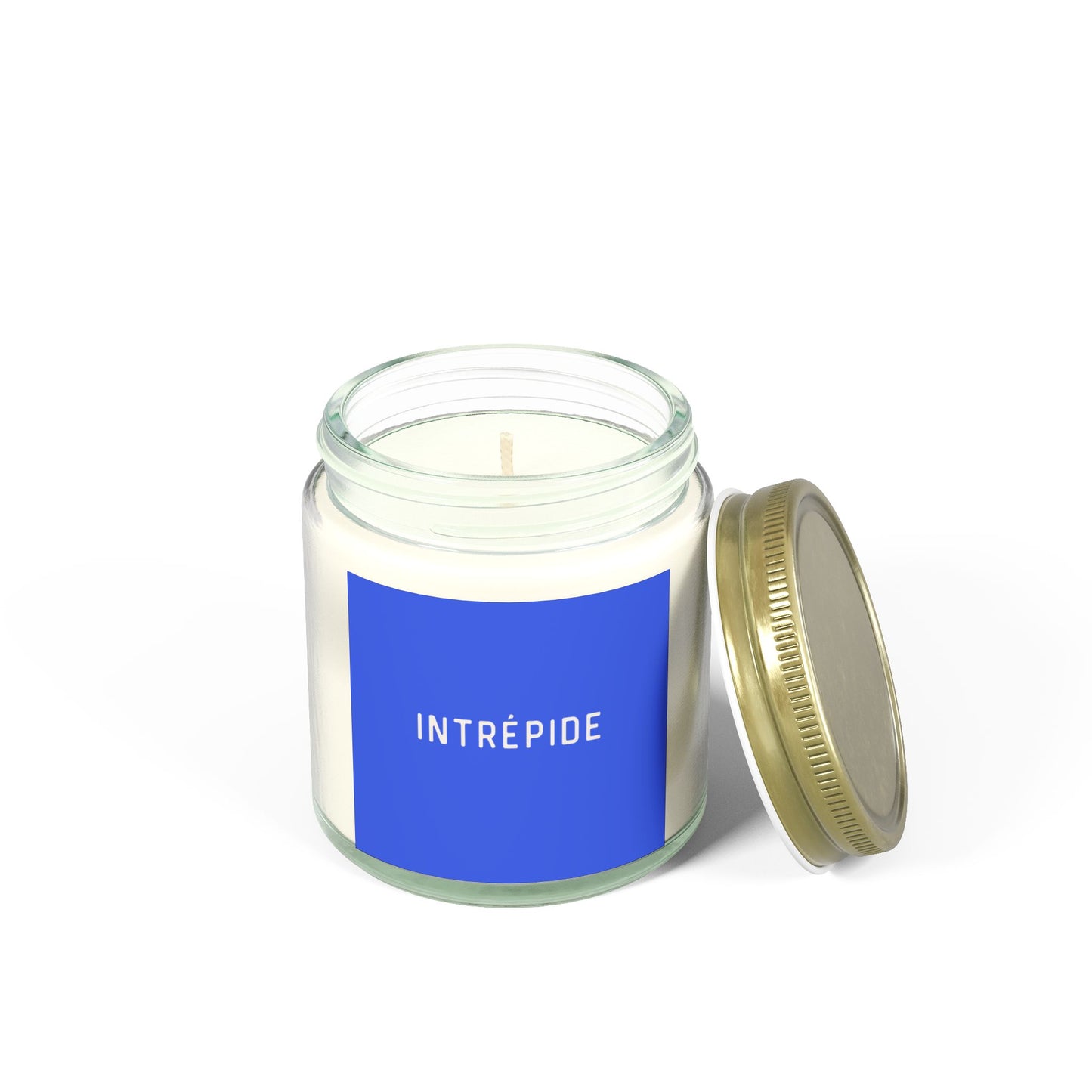 Intrépide - Fearless - Coconut Apricot Wax Candle, Home Decor