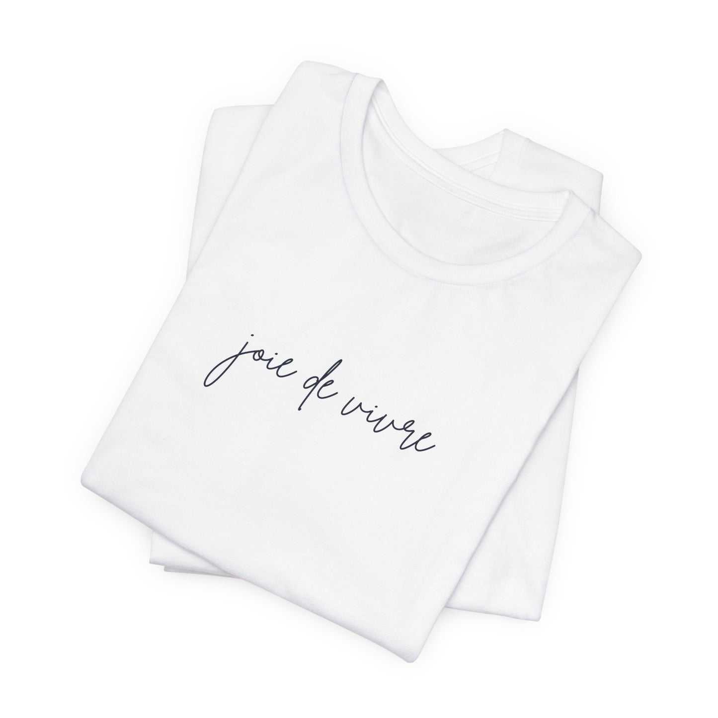 Elegant Joie de Vivre Ladies Tee