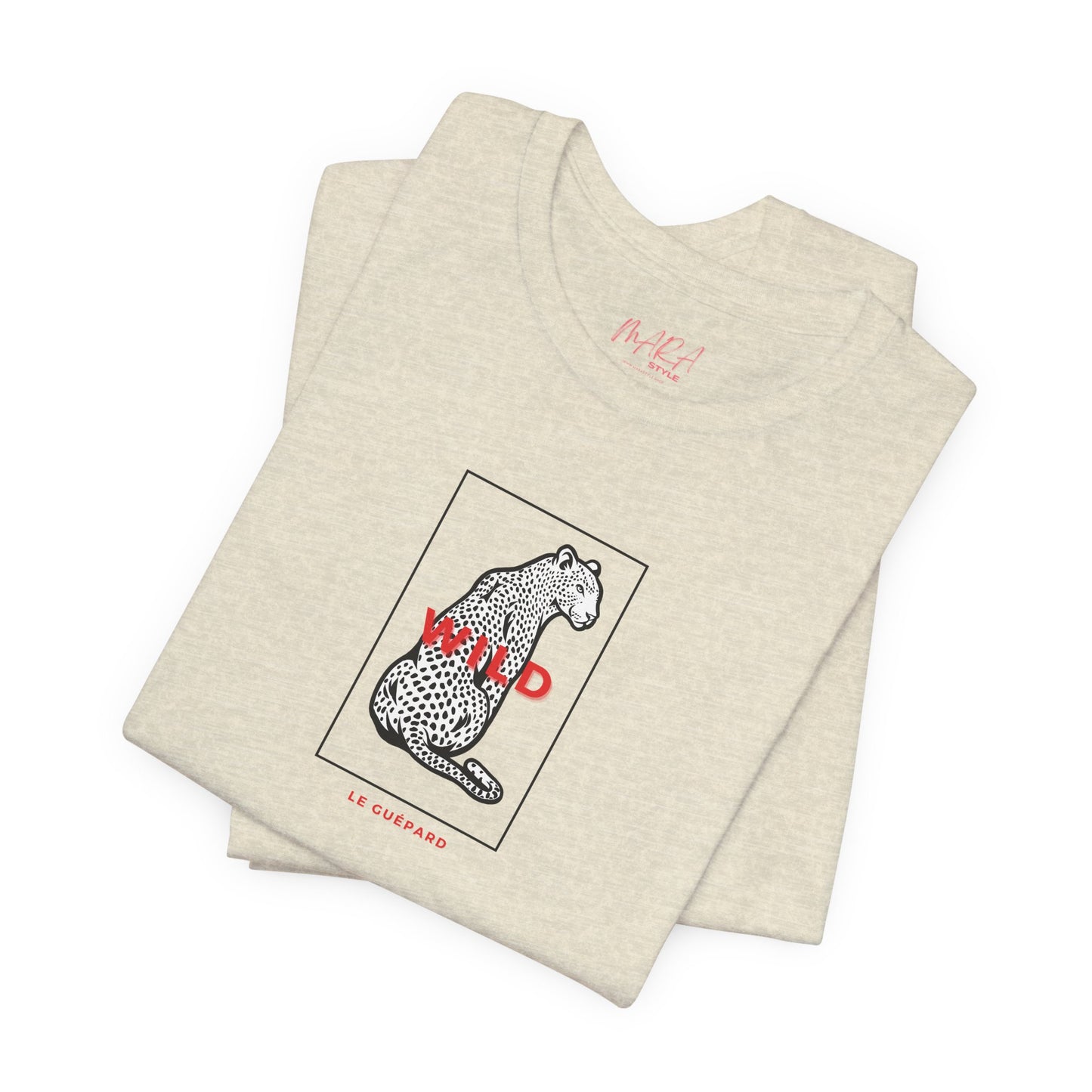 WILD Cheetah Tshirt | Le Guepard Classic Tee