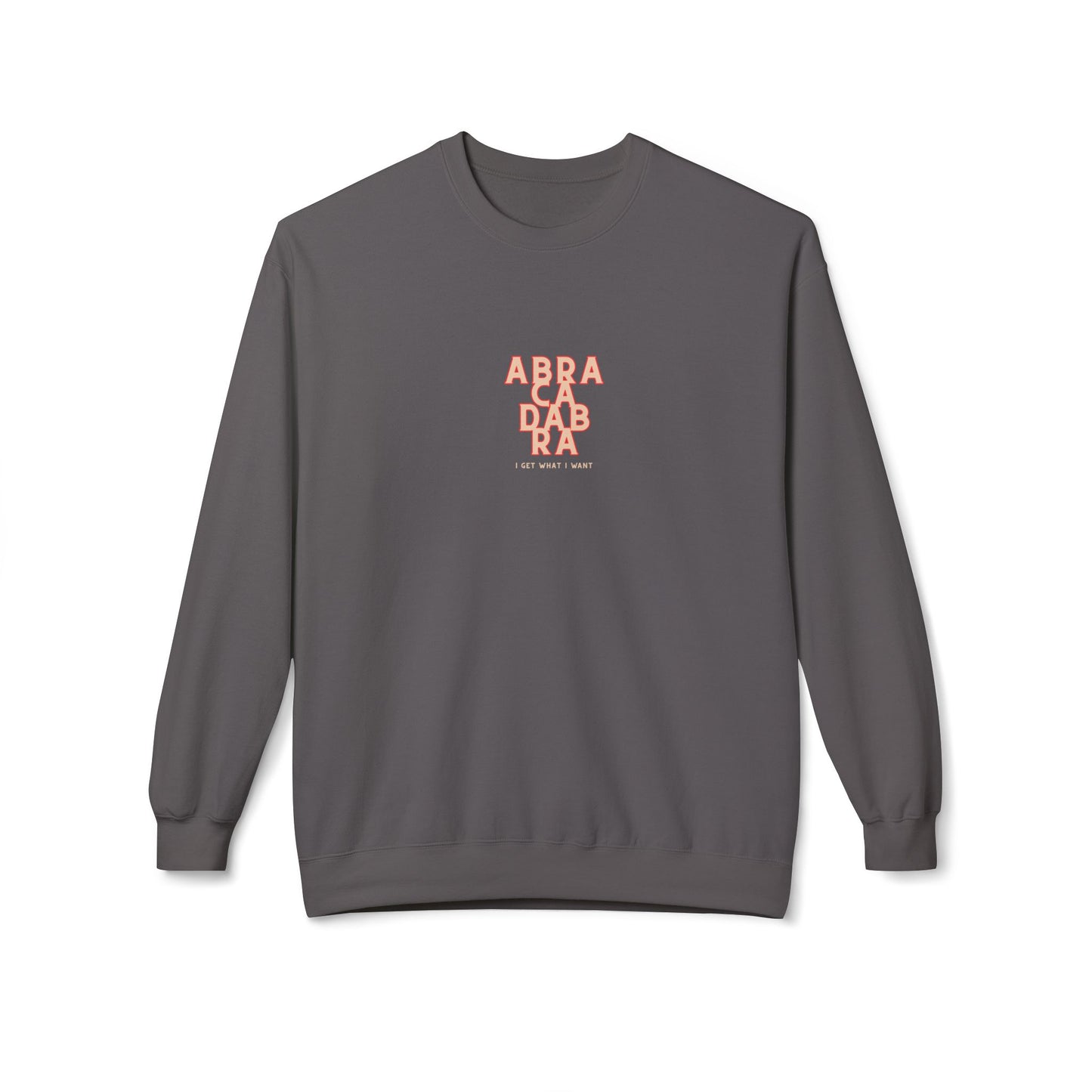 ABRACADABRA Fleece Sweatshirt, Halloween shirt