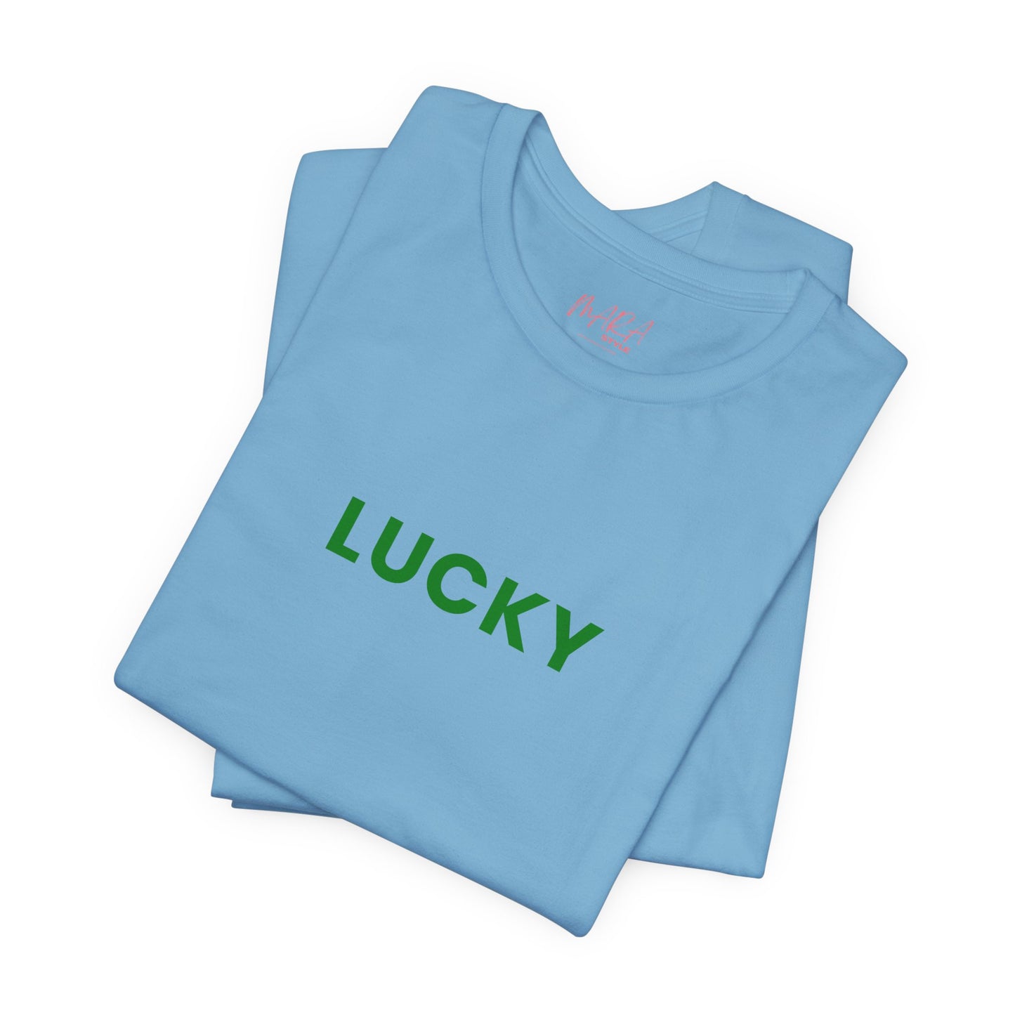 LUCKY Green Tee, St. Patrick's Day Shirt