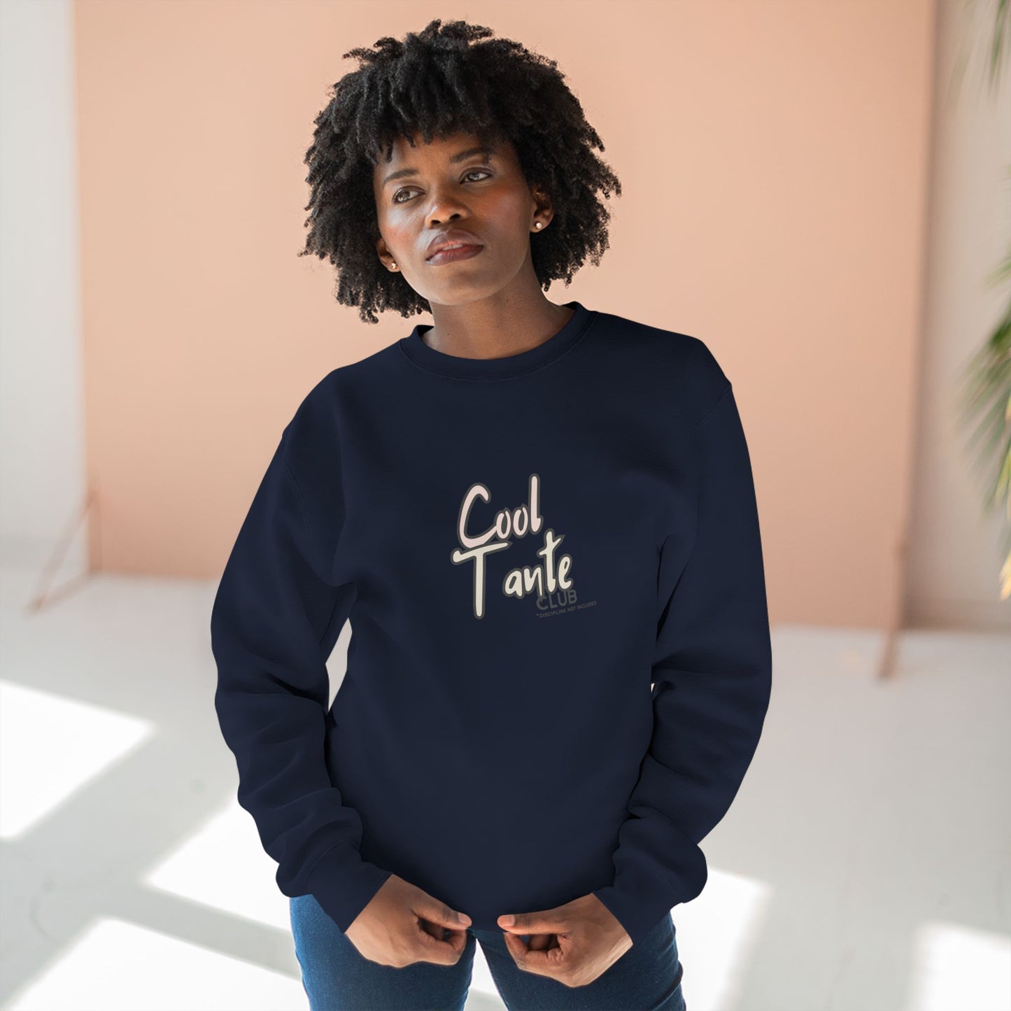 "Cool Tante Club" Cozy Sweatshirt, Favorite Auntie Gift