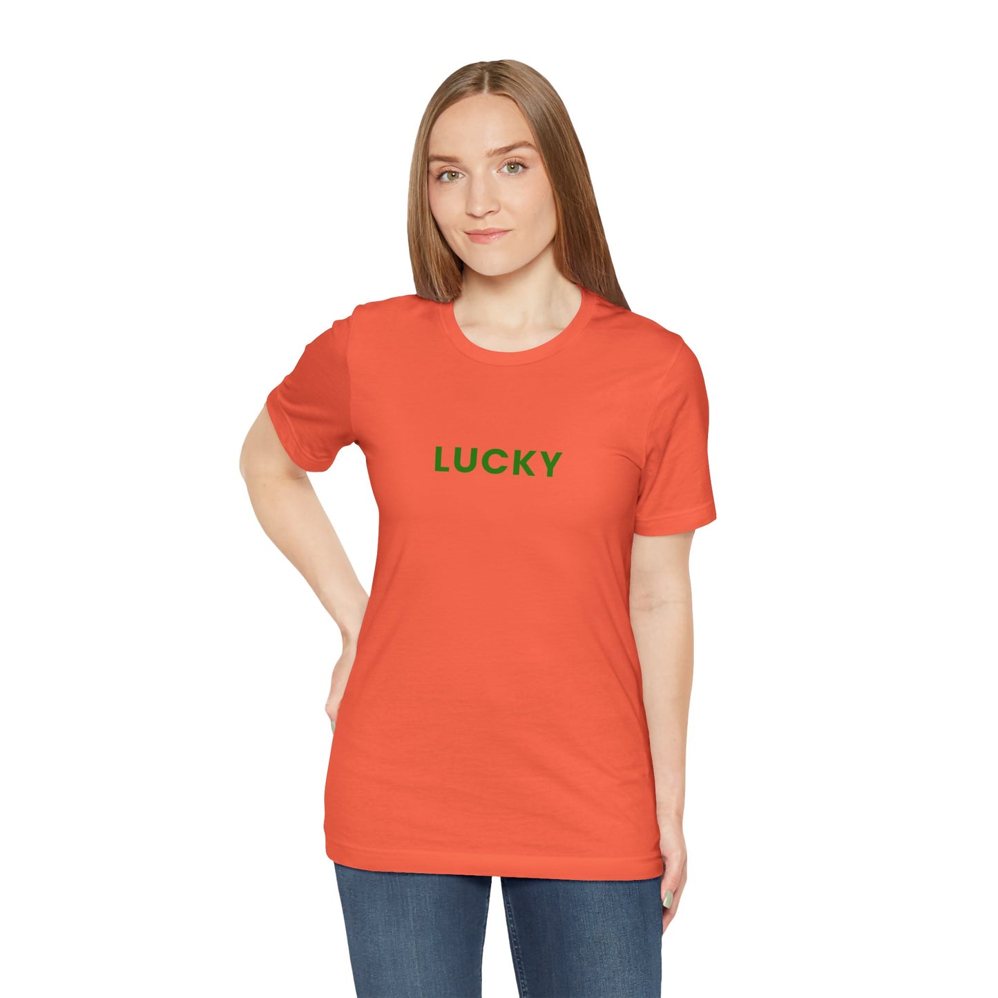 LUCKY Green Tee, St. Patrick's Day Shirt