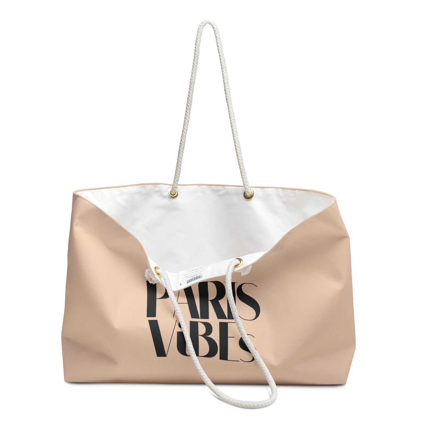 Chic Weekender Bag Tote, PARIS VIBES