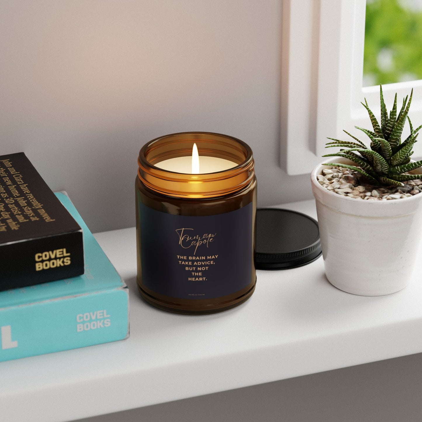 Moody Truman Capote Quote Candle | Words to Live By