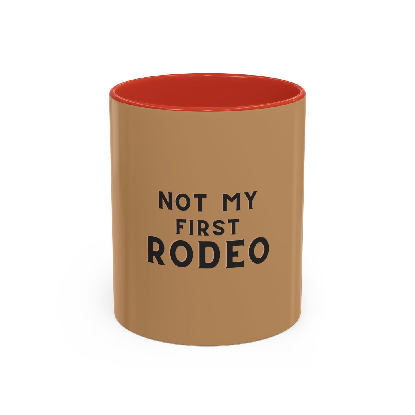 Not My First Rodeo Accent Mug - Ceramic Coffee Cup
