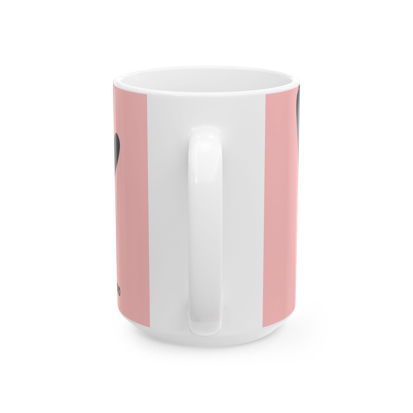 Ceramic Mug, Cute Happy Birthday Mug - PINK