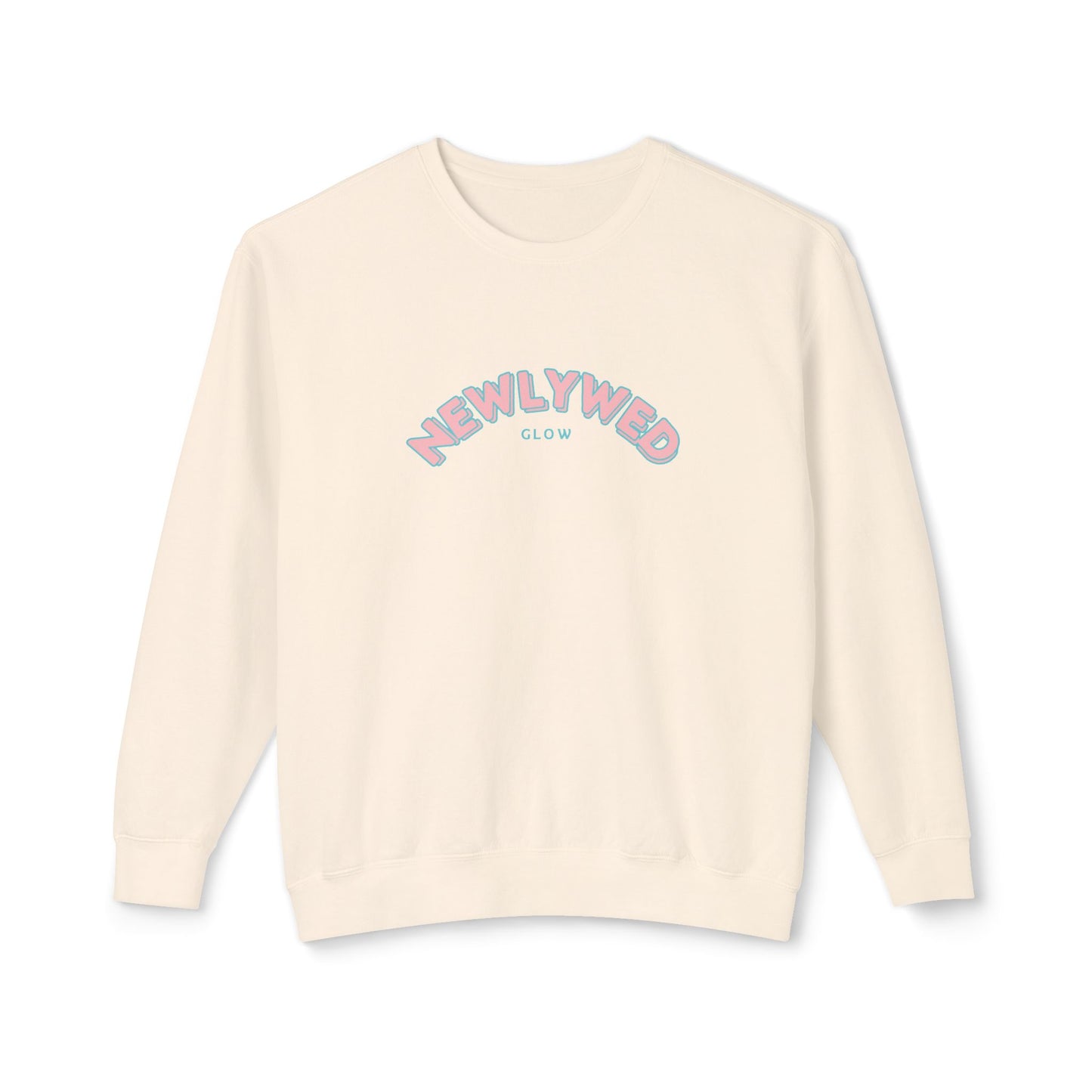 Newlywed Crewneck Sweatshirt, Pastel Colors