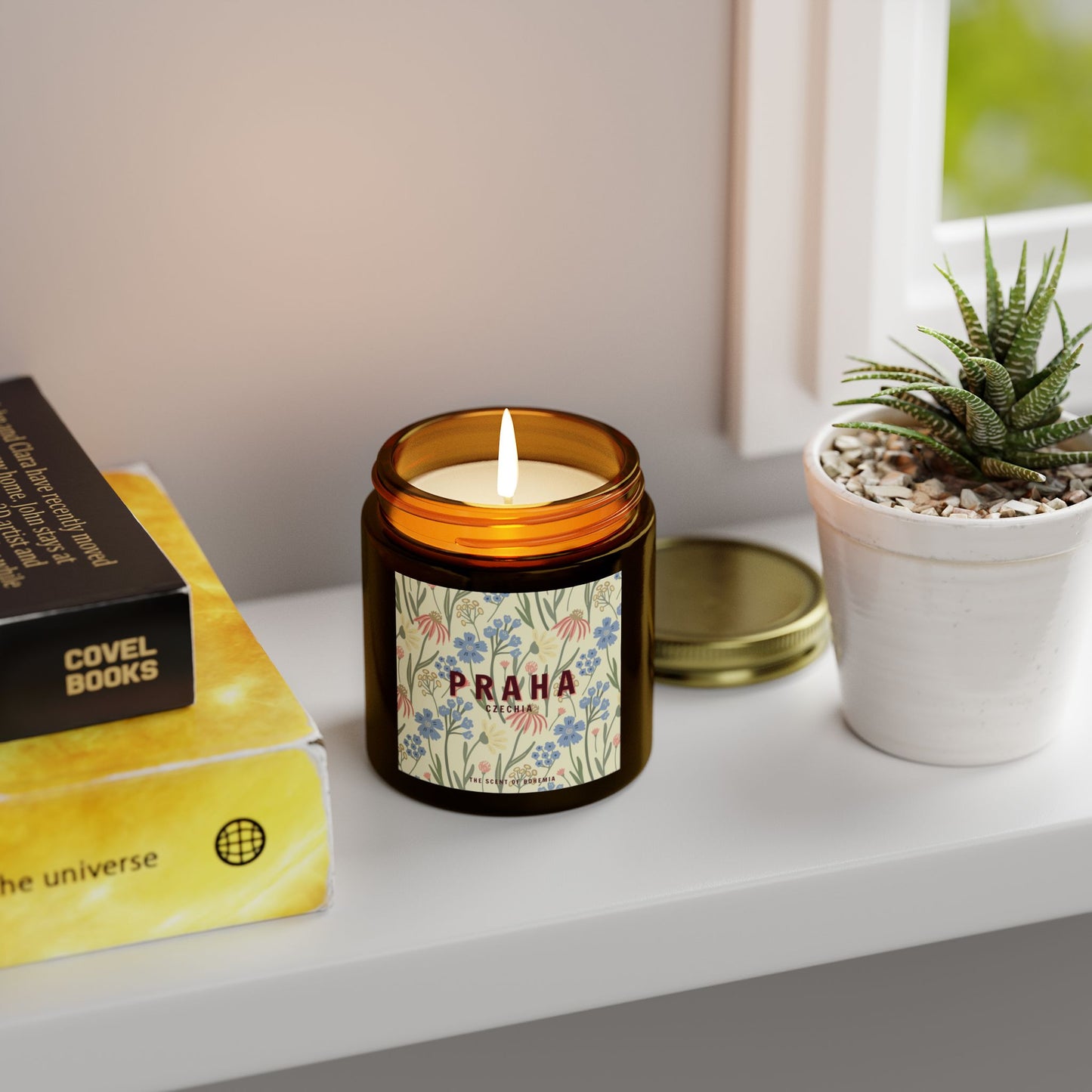 The Scent of Bohemia, PRAHA Scented Candle, Midnight Blackberry