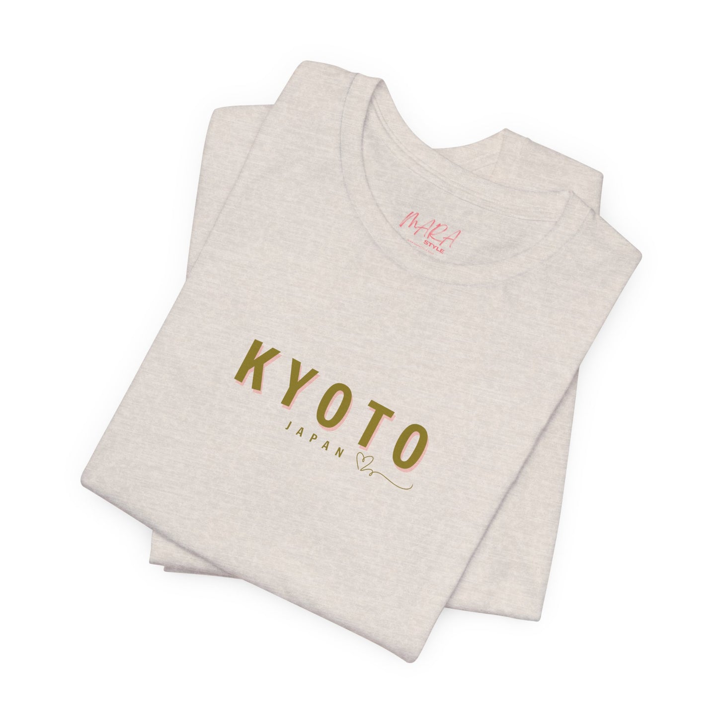 KYOTO Minimalist Unisex Tee, Global Nomad Collection