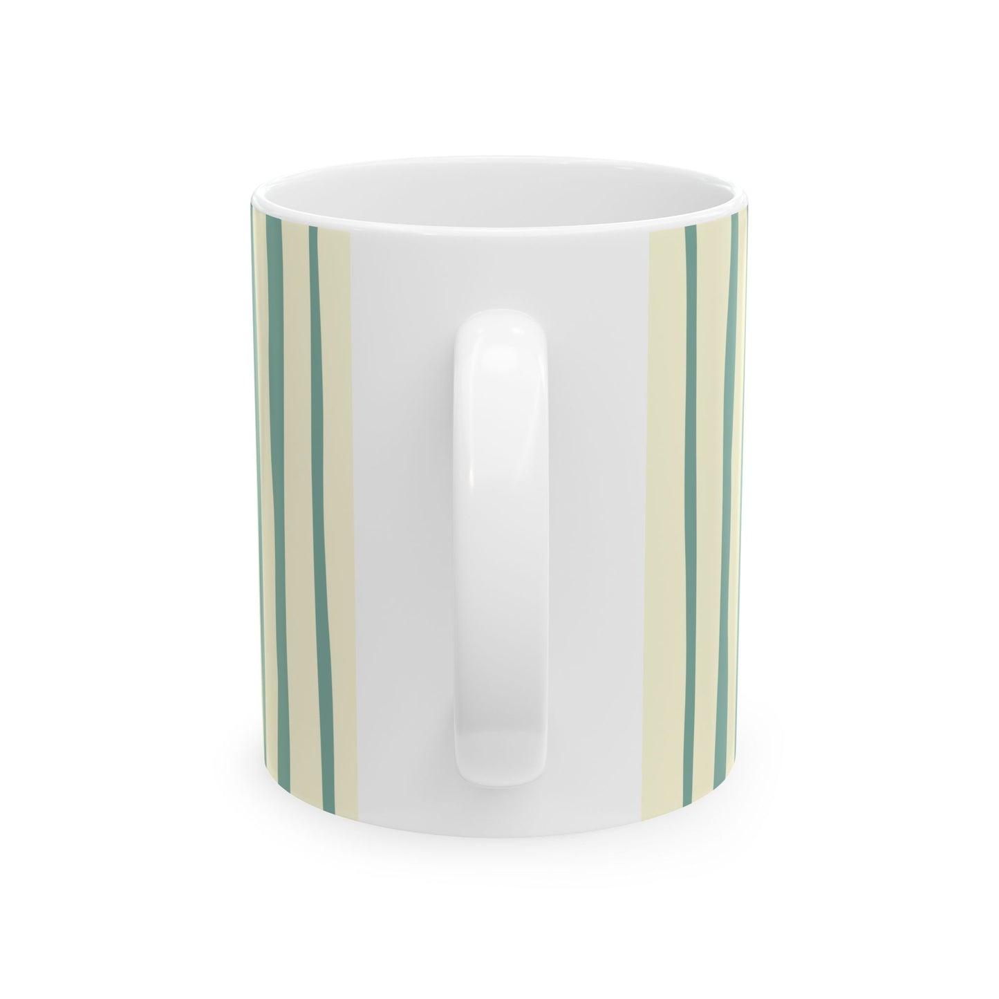 Zen Meditation Sage Tea Mug, Chop wood, carry water", SAGE