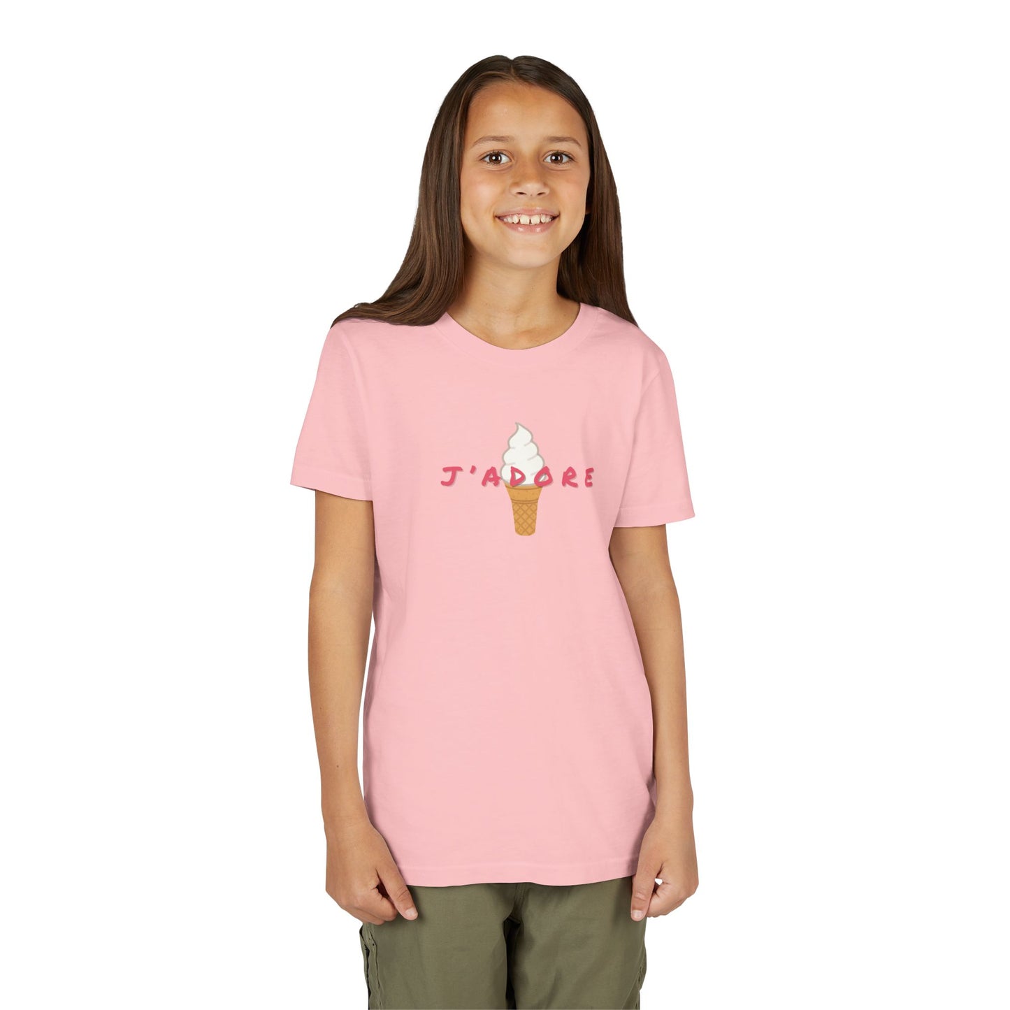 J'adore Ice Cream Youth Tee, Summer Shirt