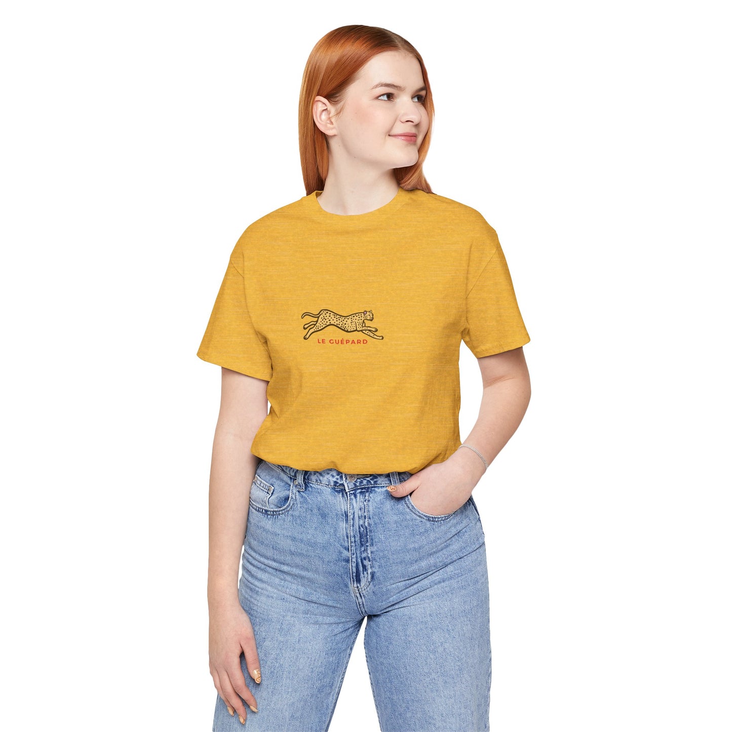 Le guépard Cheetah T-Shirt, French Preppy