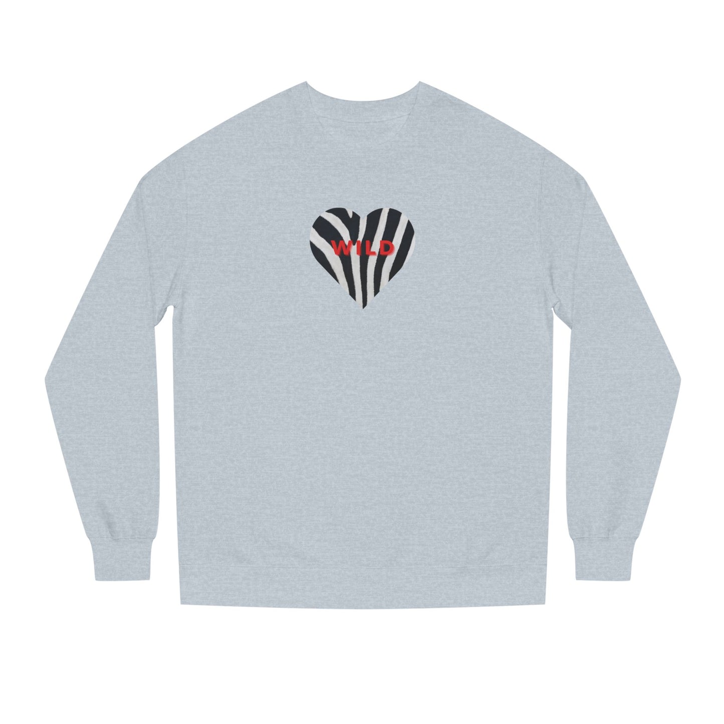 WILD Heart ZEBRA Sweatshirt