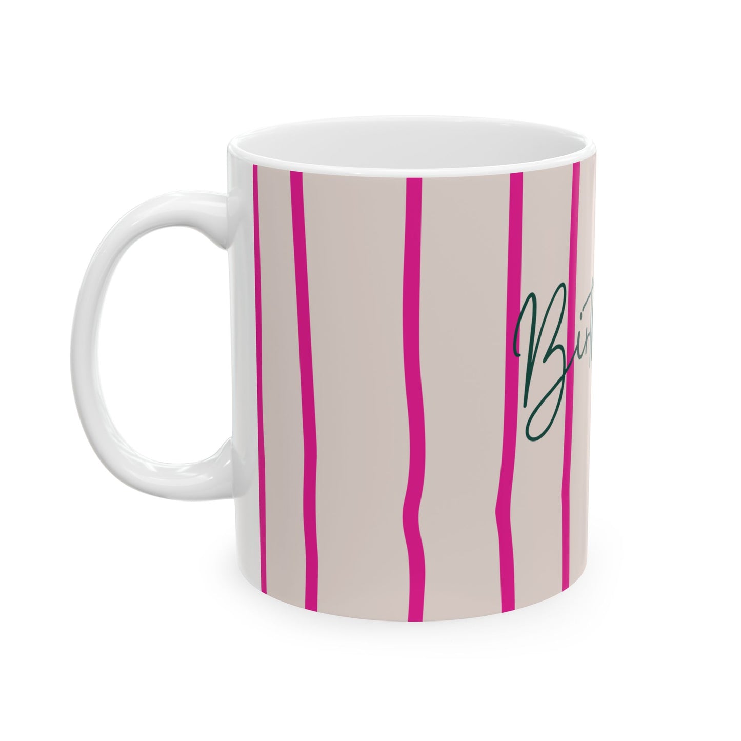 Whimsical Birthday Wish Ceramic Mug