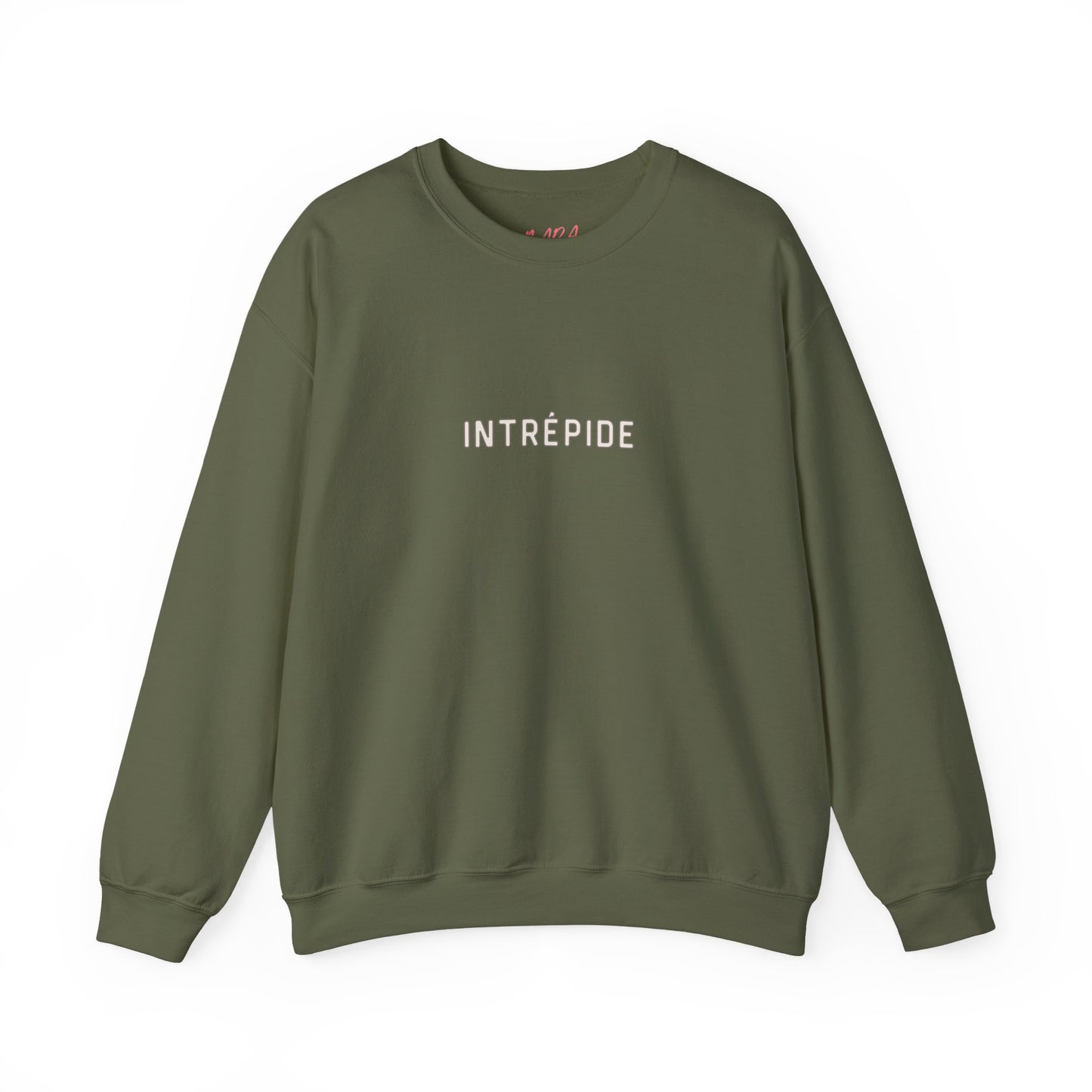 Fearless "Intrepide" Sweatshirt, Army Green