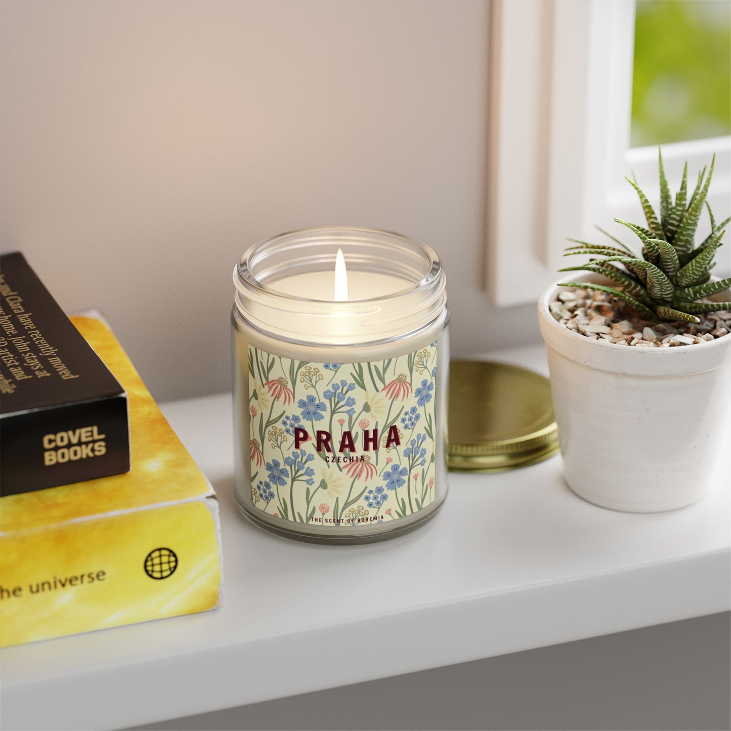 The Scent of Bohemia, PRAHA Scented Candle, Midnight Blackberry