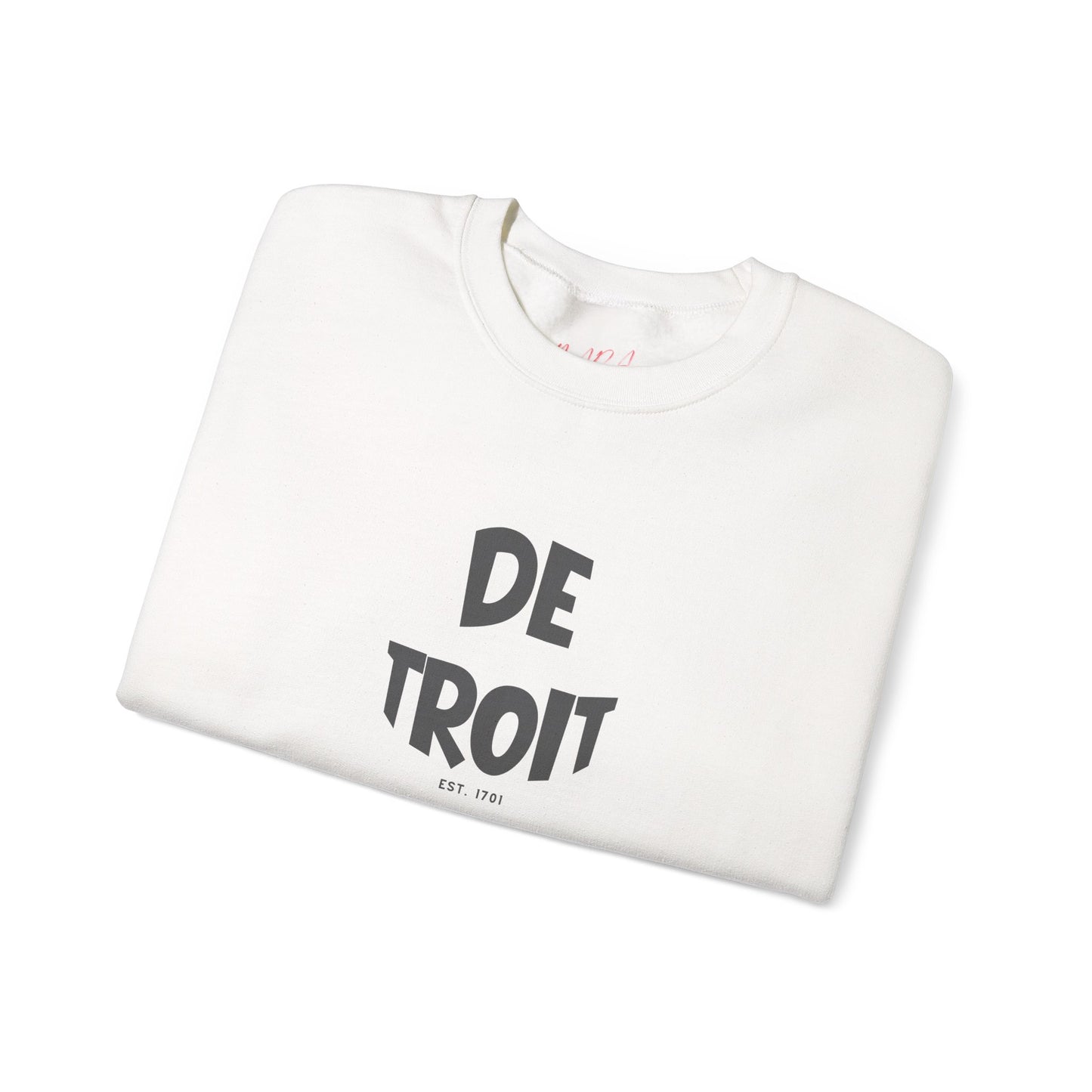 Detroit Street Style Sweatshirt, WHITE
