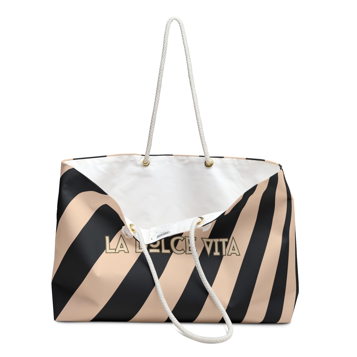La Dolce Vita Weekender Bag, CREAM