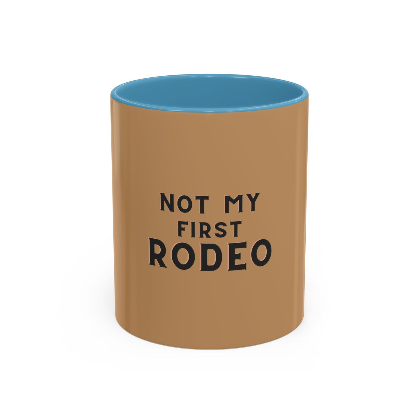 Not My First Rodeo Accent Mug - Ceramic Coffee Cup
