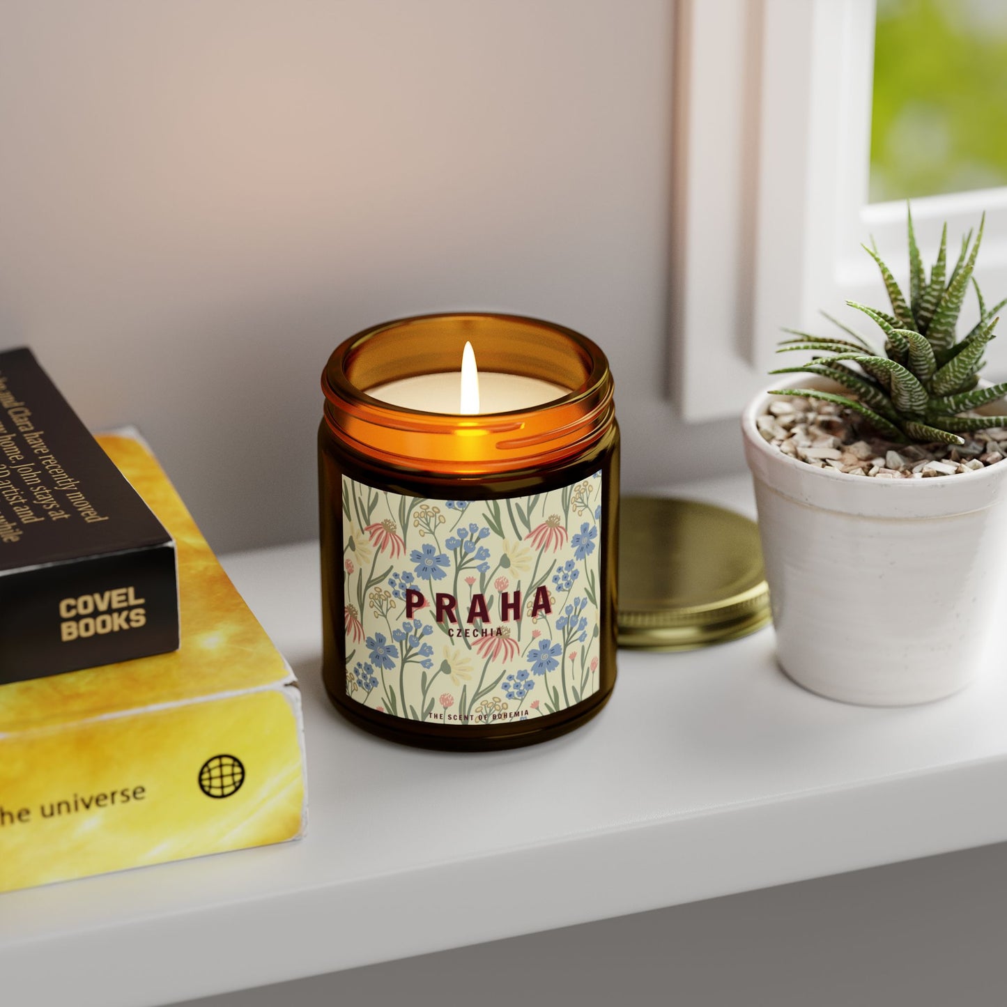 The Scent of Bohemia, PRAHA Scented Candle, Midnight Blackberry