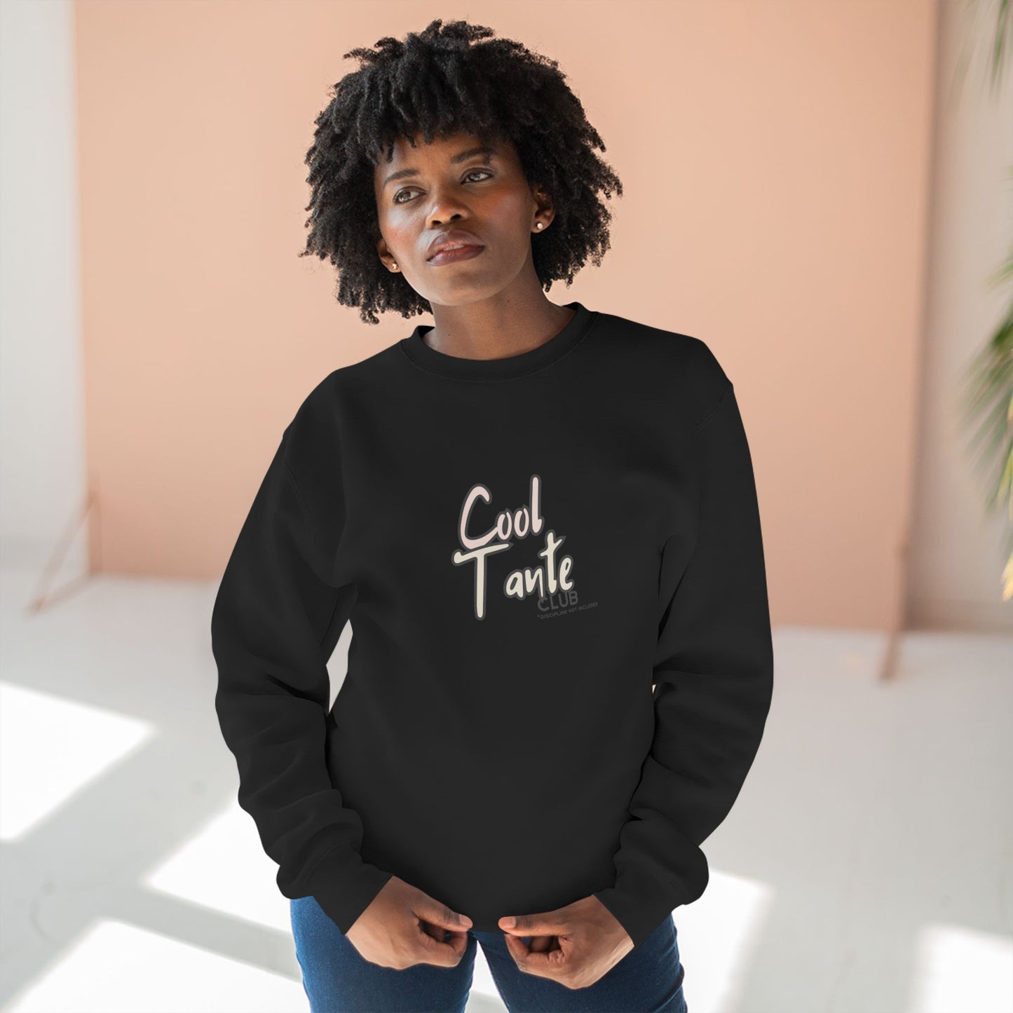 "Cool Tante Club" Cozy Sweatshirt, Favorite Auntie Gift