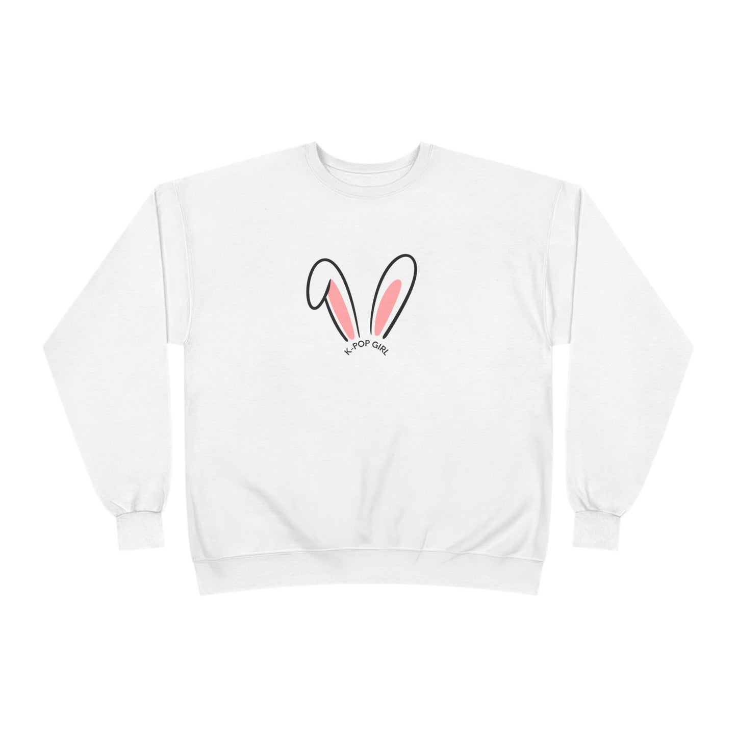 K-Pop Cute Bunny Ears Sweatshirt - Korean Stuff