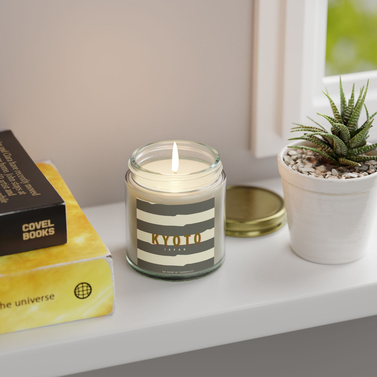 The Scent of Tranquility, KYOTO Candle, Cashmere Musk