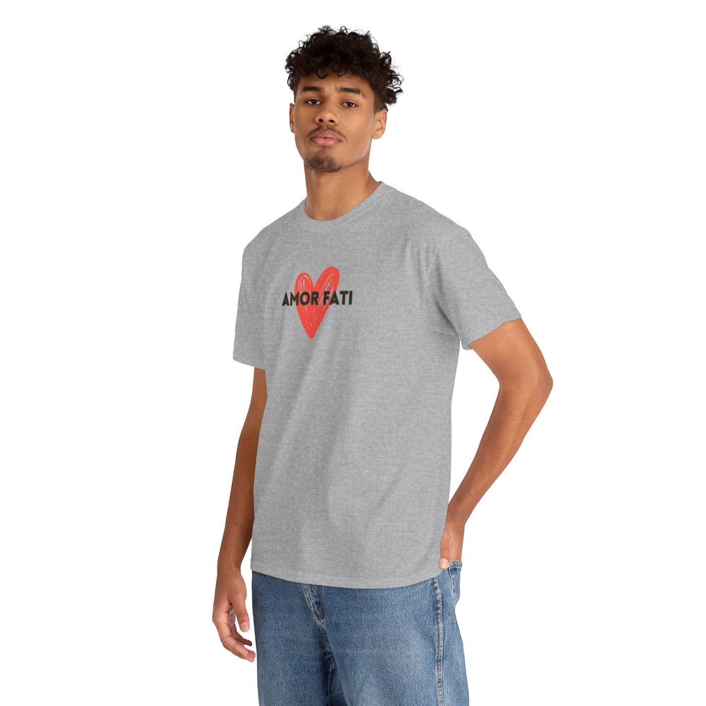 Amor Fati Unisex T-Shirt, Heavy Cotton Tee