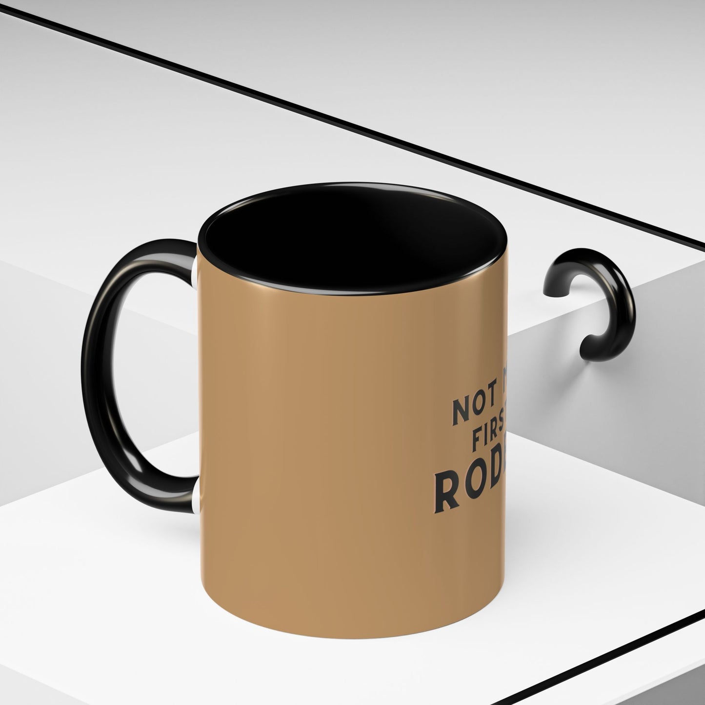 Not My First Rodeo Accent Mug - Ceramic Coffee Cup
