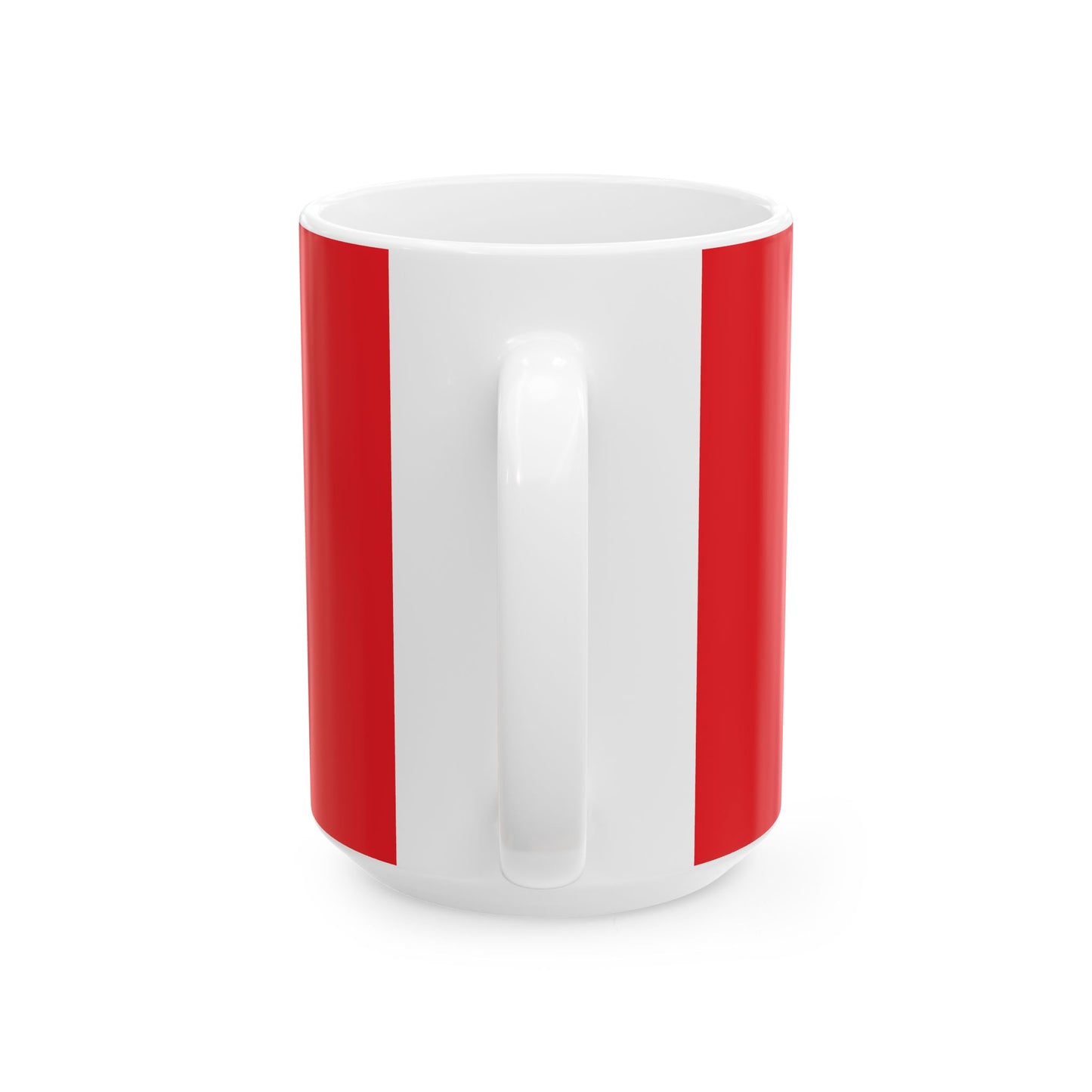 Holiday LOVE Peace on Earth Ceramic Mug, Personalized