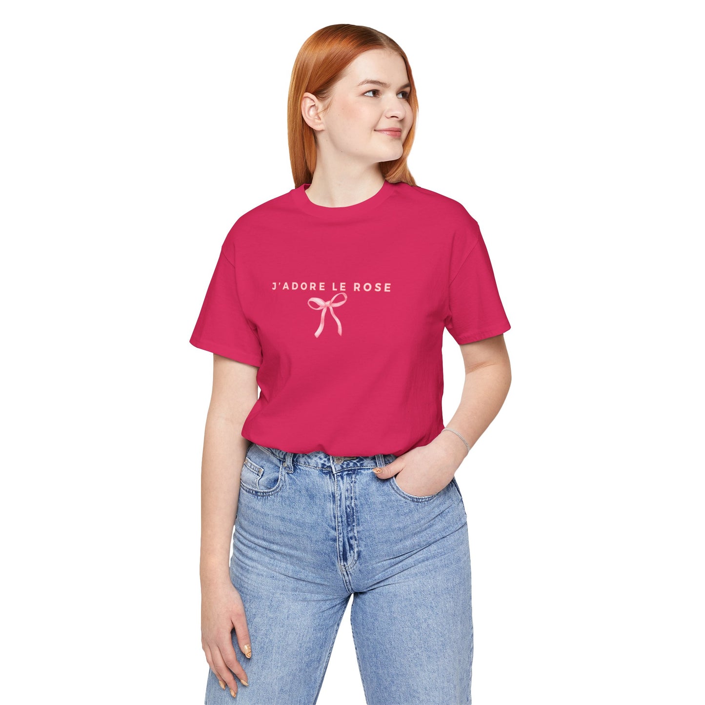 Pink Lover Ladies Tee | J'adore le rose | I LOVE PINK