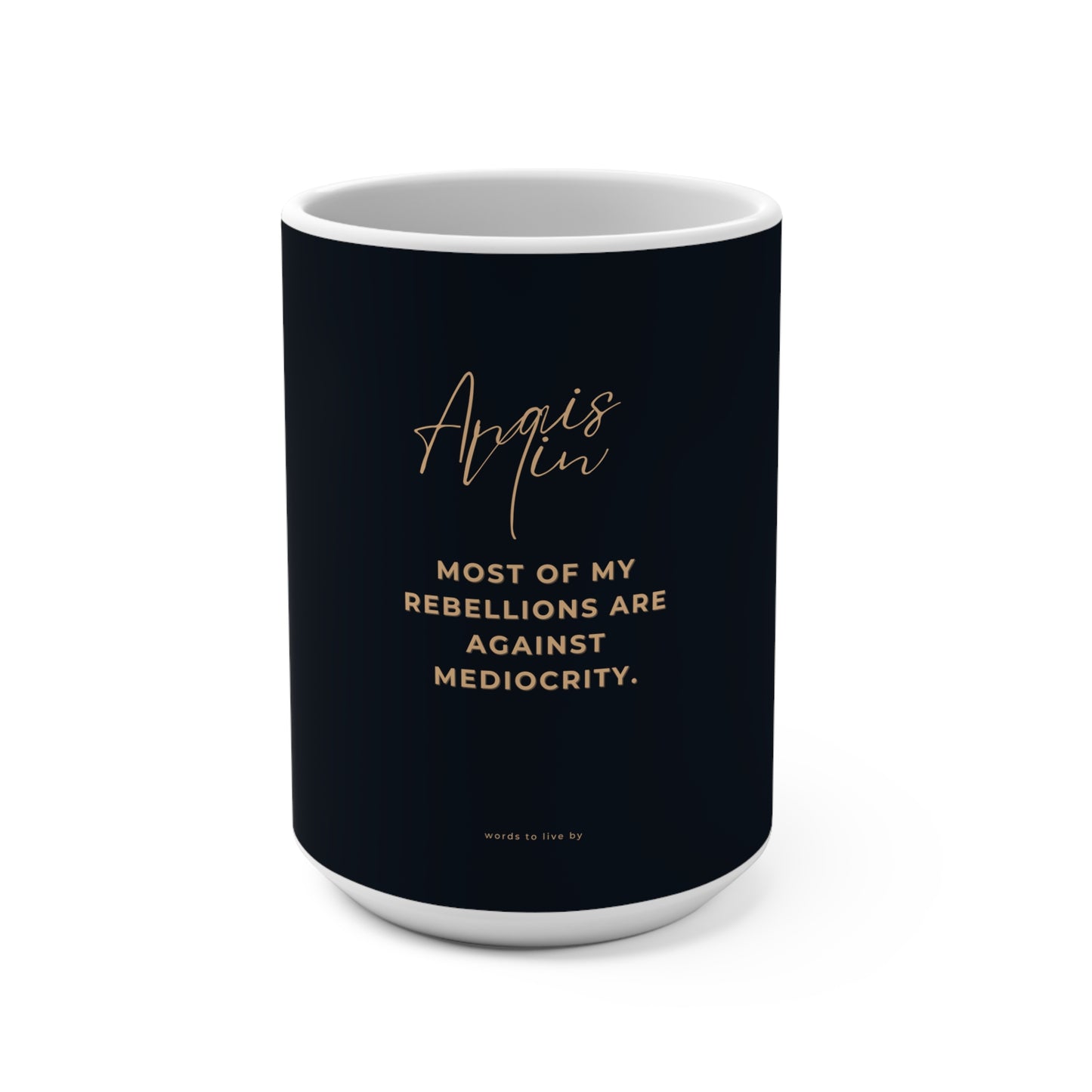 Dark Feminine Coffee Mug - Anis Nin Quote