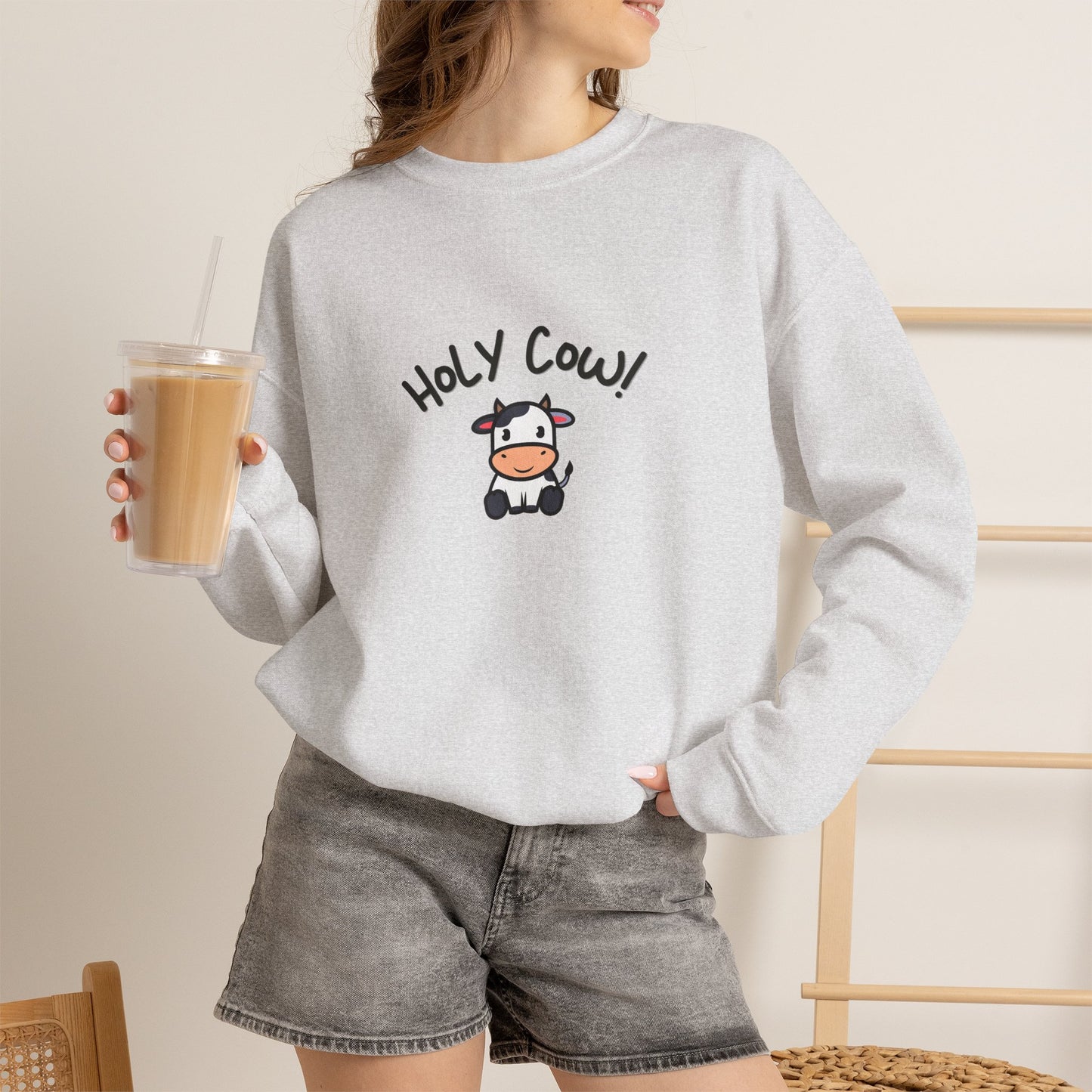 HOLY COW! Heavy Blend Crewneck Sweatshirt