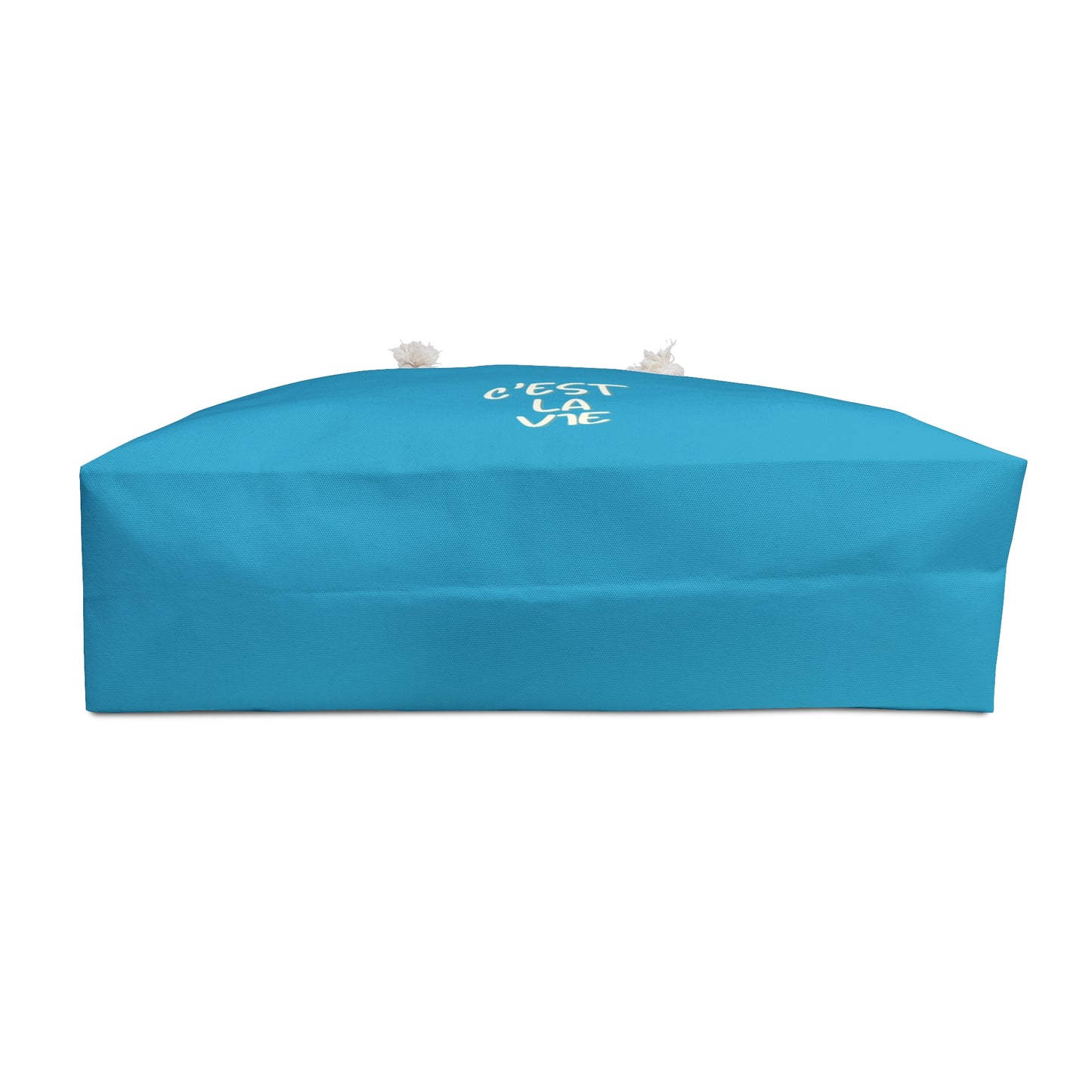 C'est La Vie Oversized Beach Bag, AQUA