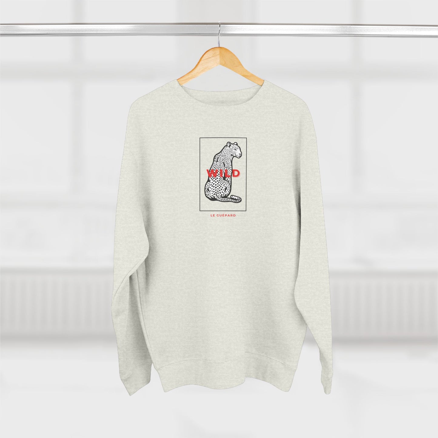 Chic Sweatshirt - Wild 'le guépard'